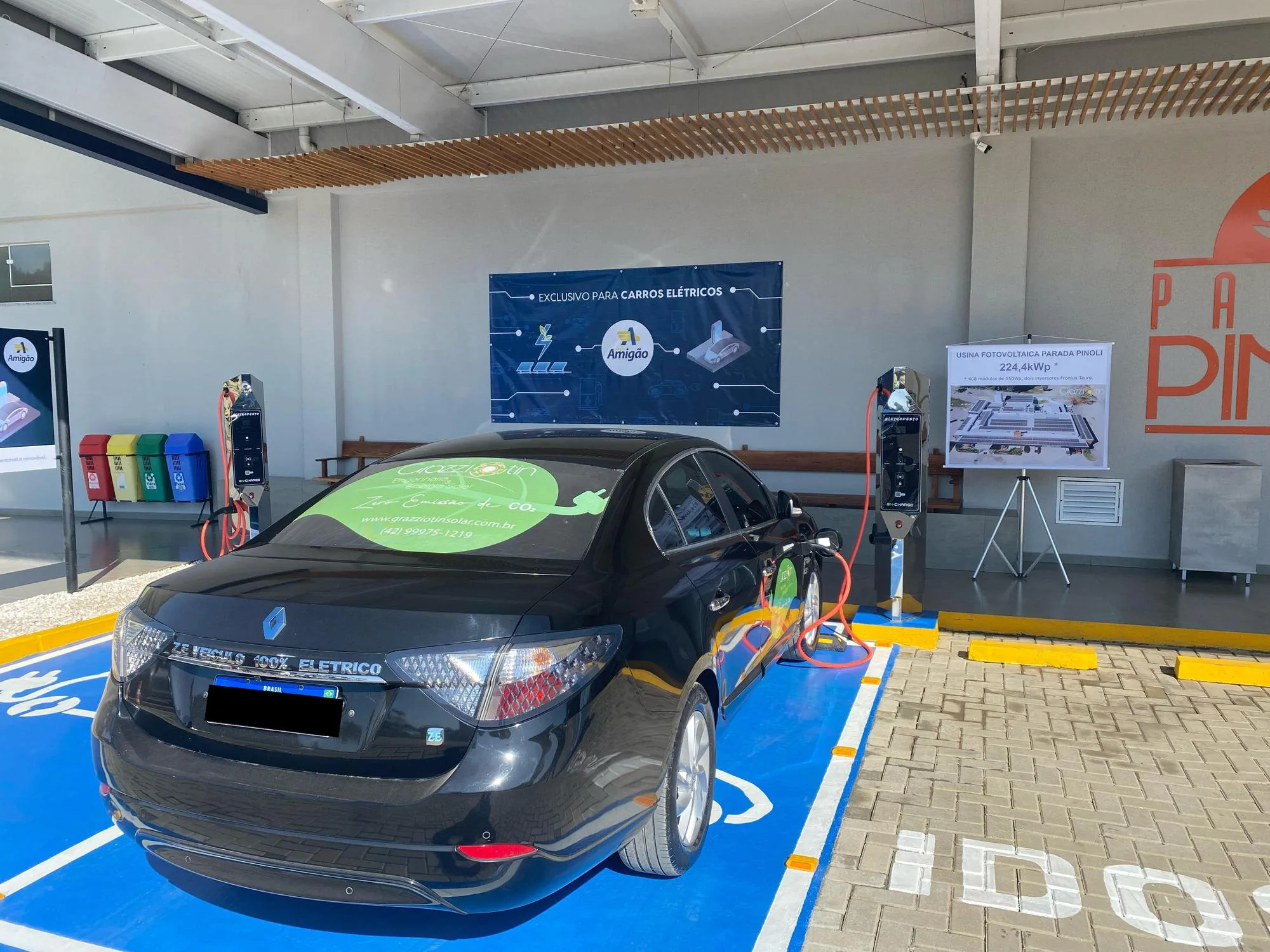 PARADA PINOLI E POSTO AMIGÃO | ON CHARGE - 30KW