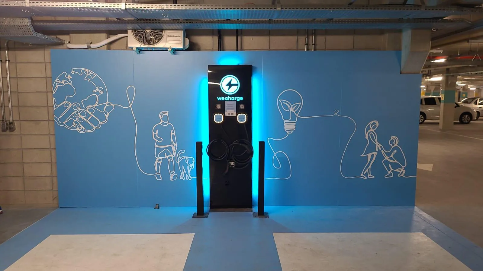 OKA FLORIPA - WECHARGE ELETROPOSTOS