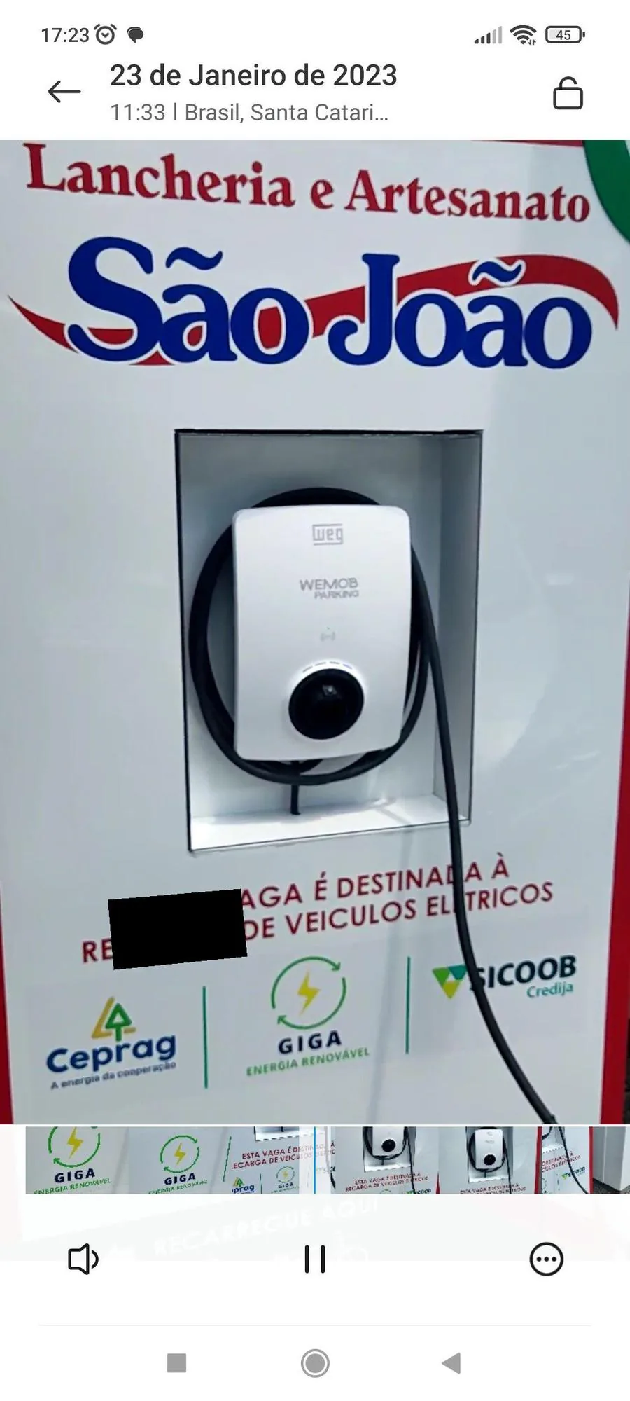 GIGA ENERGIA - LANCHERIA E ARTESANATO SÃO JOÃO