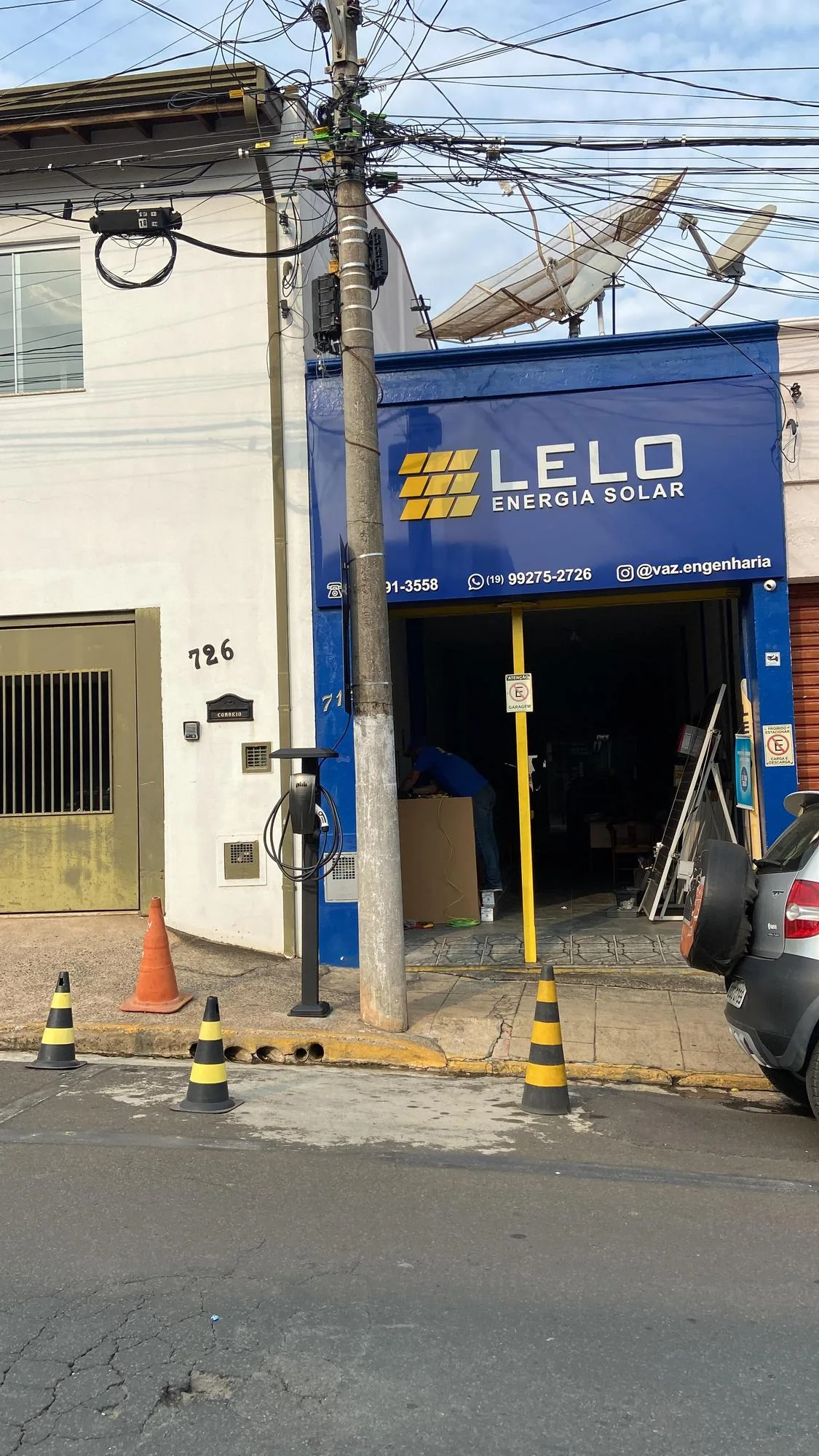 ESTAÇÃO DE RECARGA (LELO ENERGIA)