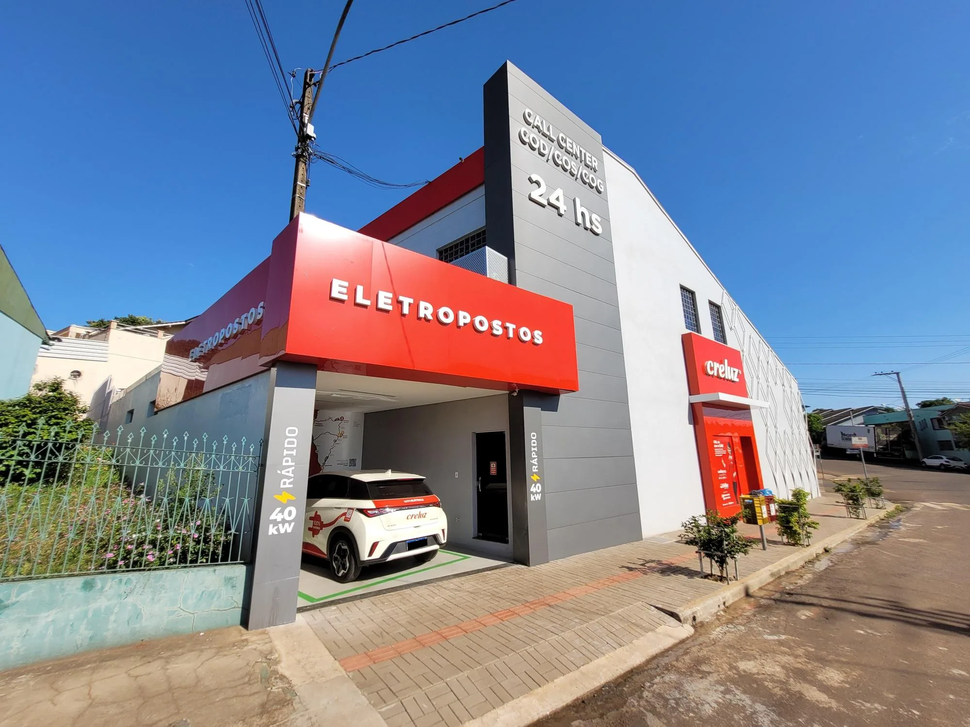 CRELUZ - COOPERATIVA DE DISTRIBUIÇÃO DE ENERGIA RODEIO BONITO 40KW
