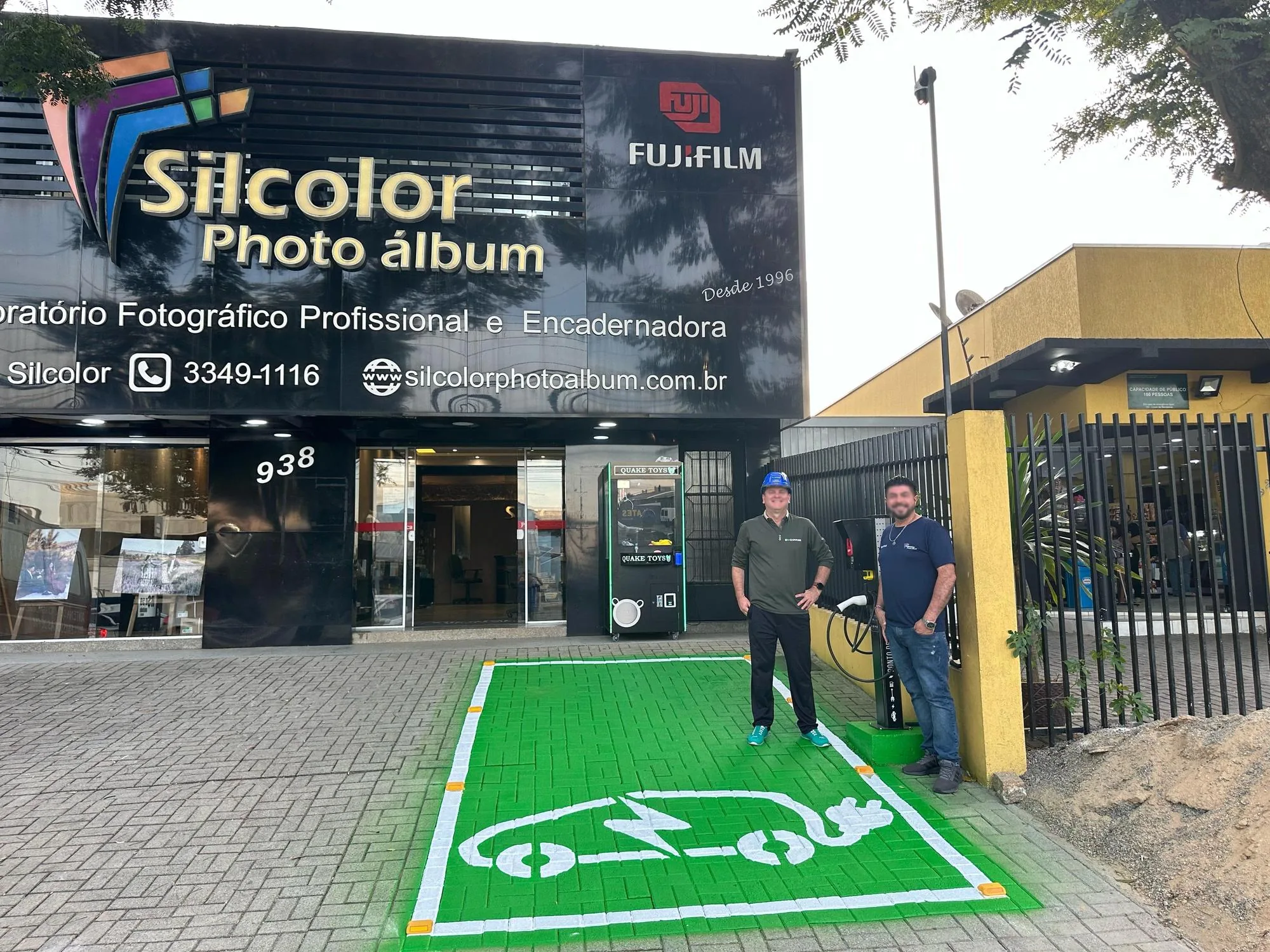 ELETROPOSTO SILCOLOR | ON-CHARGE - CCS2 - 40KW