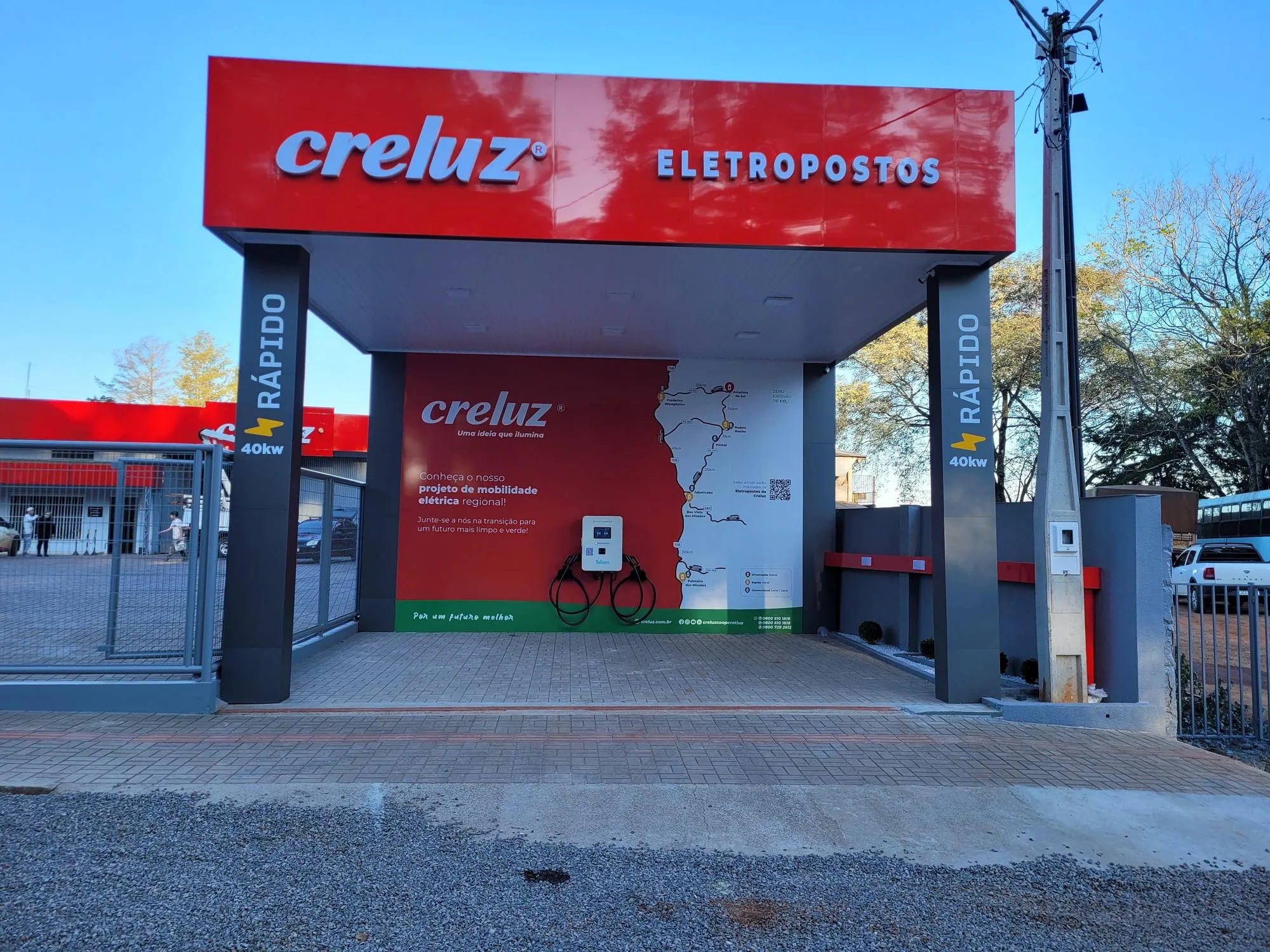 CRELUZ ELETROPOSTO PALMEIRA DAS MISSÕES