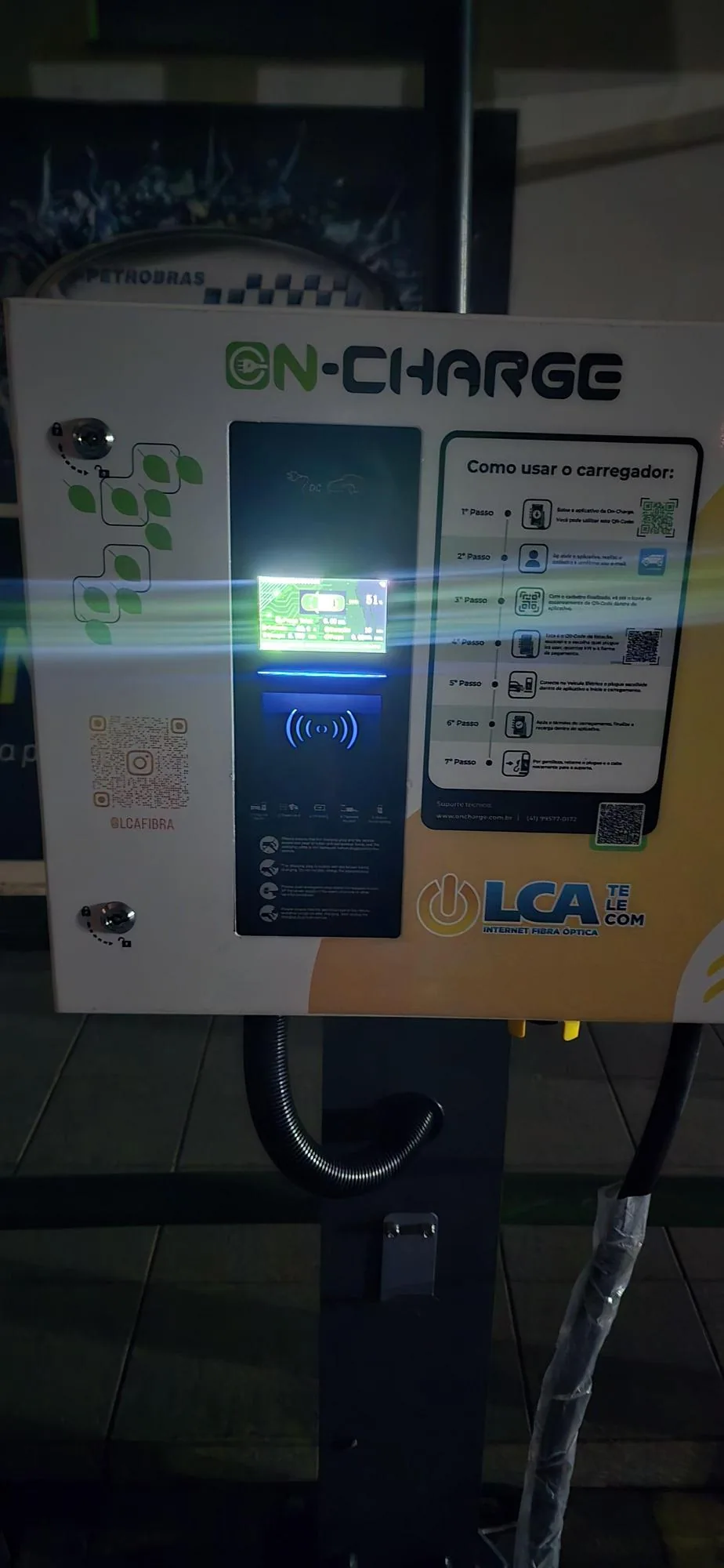 [APP ON-CHARGE] CCS2 30 KW - FIBER ENERGY | POSTO ROTA 090