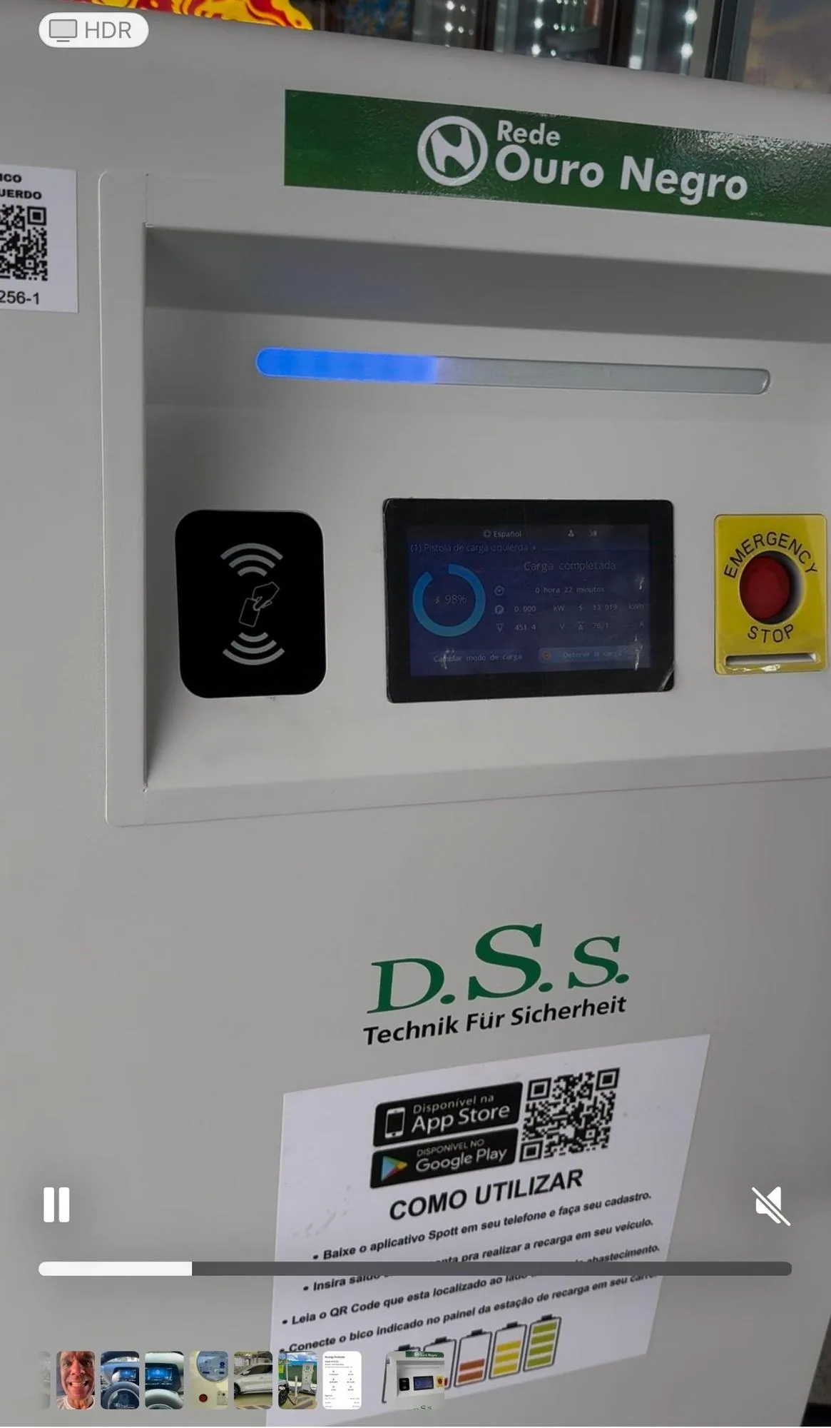 ELETROPOSTO OURO NEGRO - 60KWH (SPOTT)