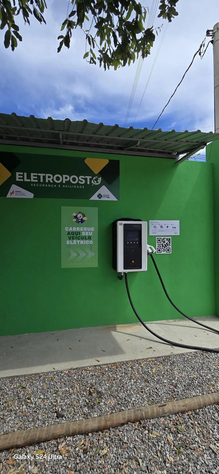 LANCHONETE E RESTAURANTE TREVO - ELETROPOSTO BY MINAS ENERGIA - MIMOSO DO SUL - 40 KW (APP TUPI)