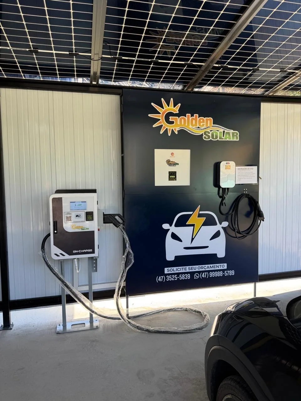 ELETROPOSTO GOLDEN SOLAR