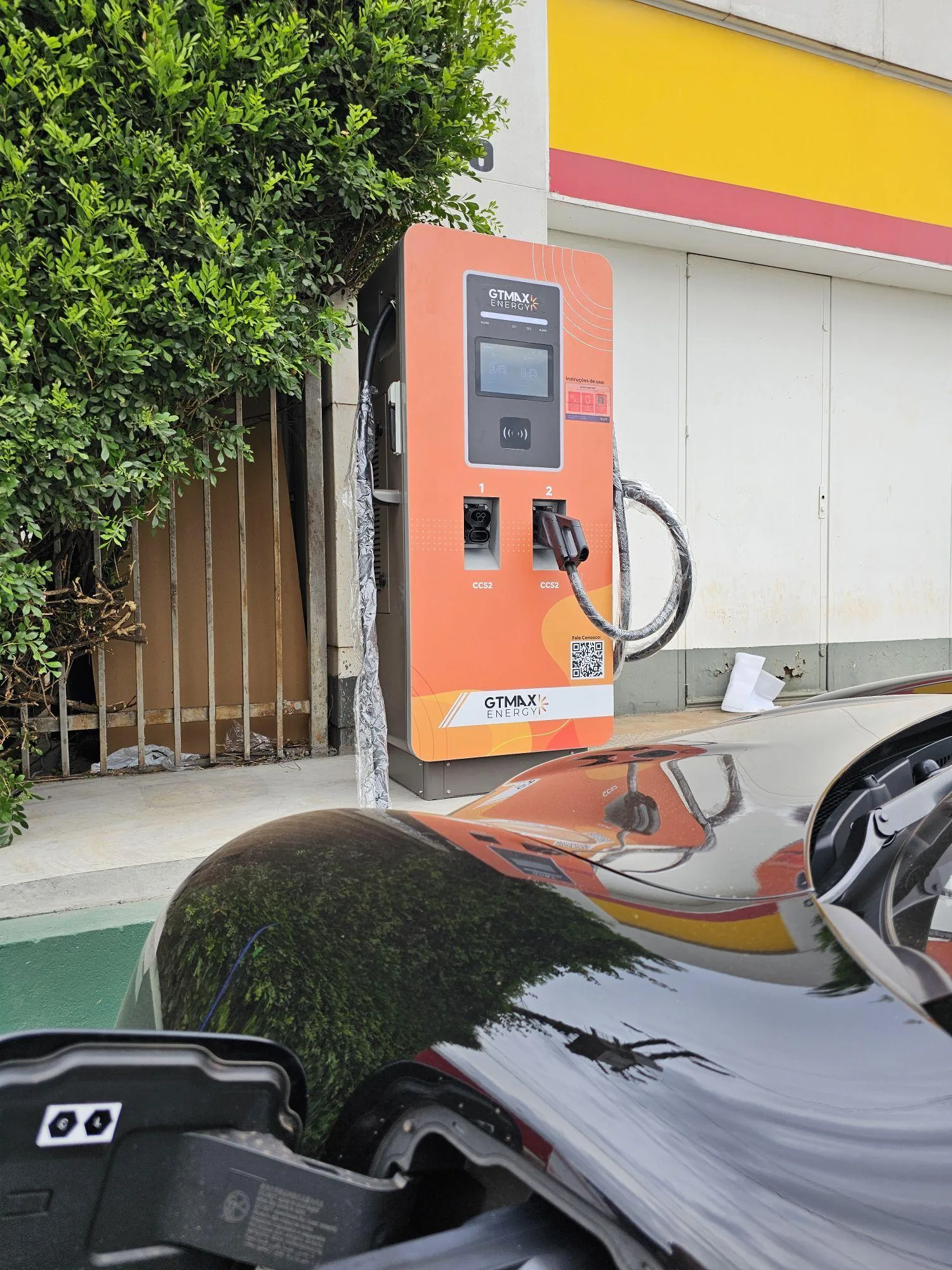 TUPI | ELETROPOSTO SHELL - 60 KW GTMAXENERGY