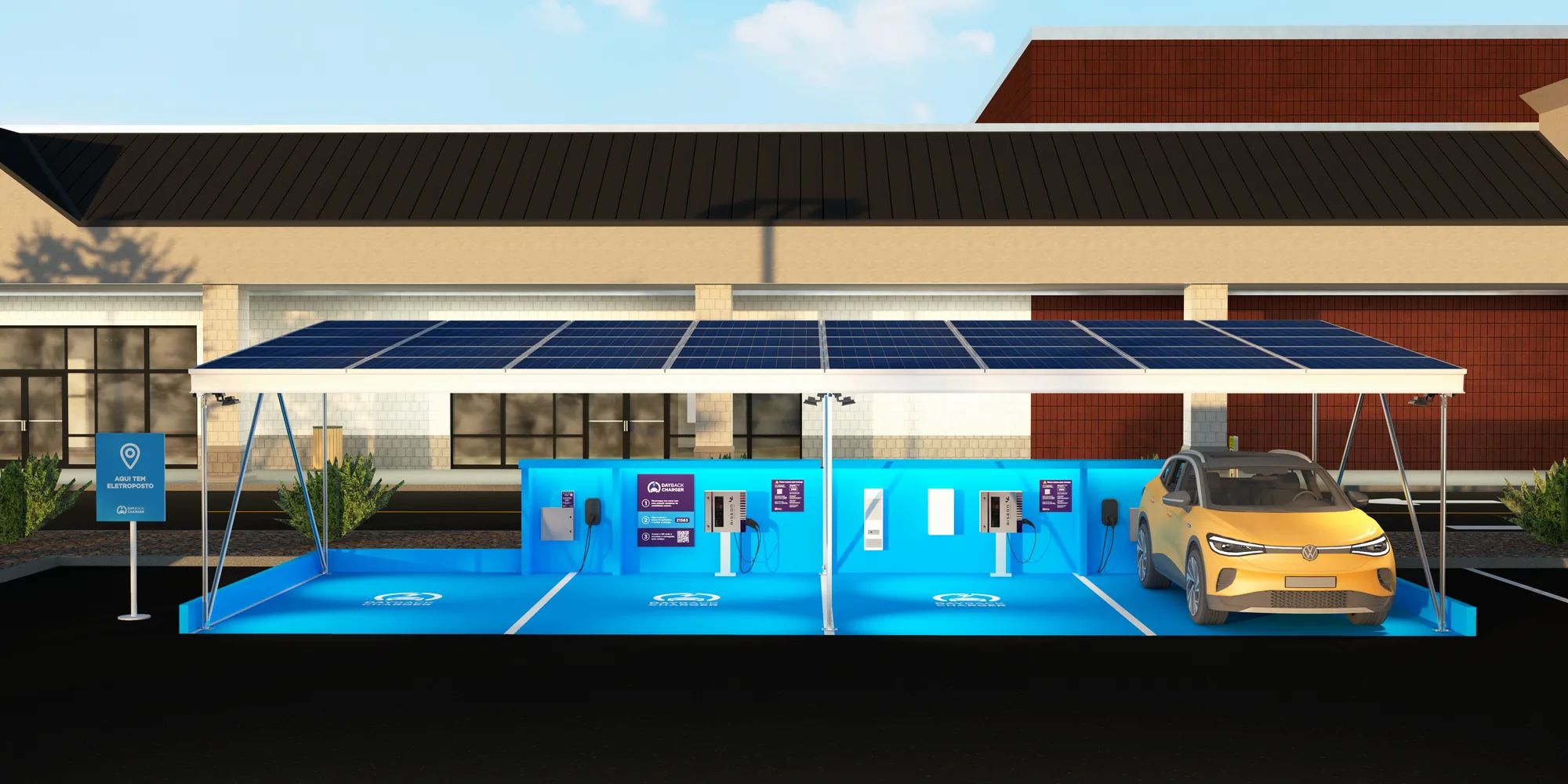 CLUBE DAYBACK CHARGER PARQUE TECNOLÓGICO ALFA ESTACIONAMENTO