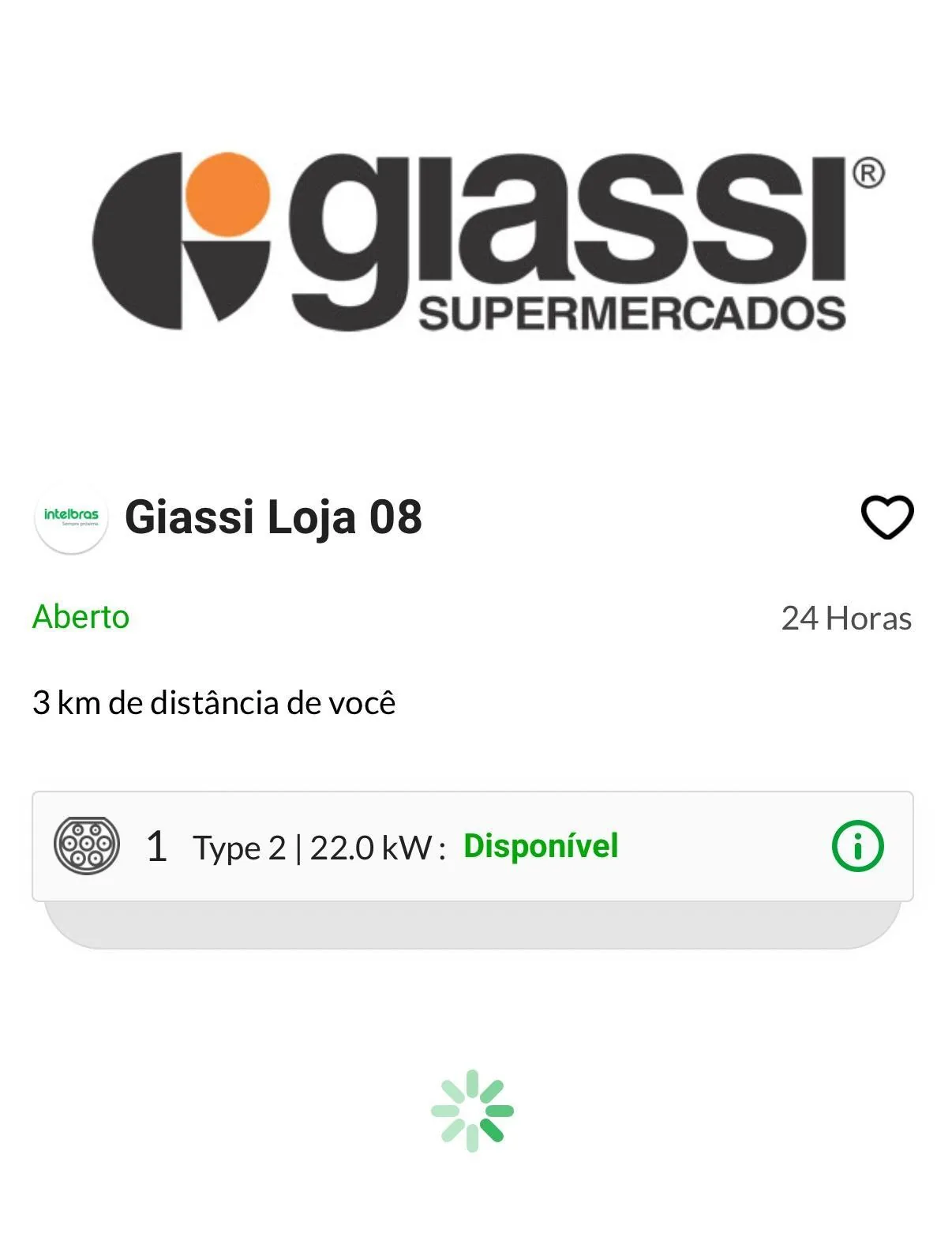 CARREGADOR INTELBRAS GIASSI