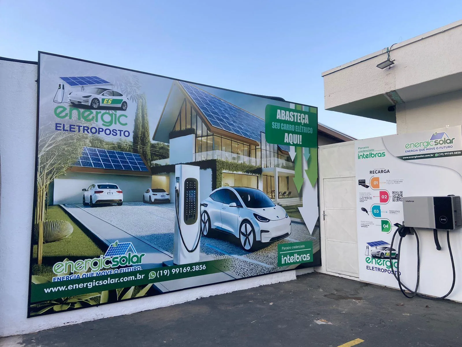 CARREGADOR RAPIDO 60KW ENERGIC - BONFIM CAMPINAS /SÃO PAULO - ESTACIONAMENTO GRÁTIS
