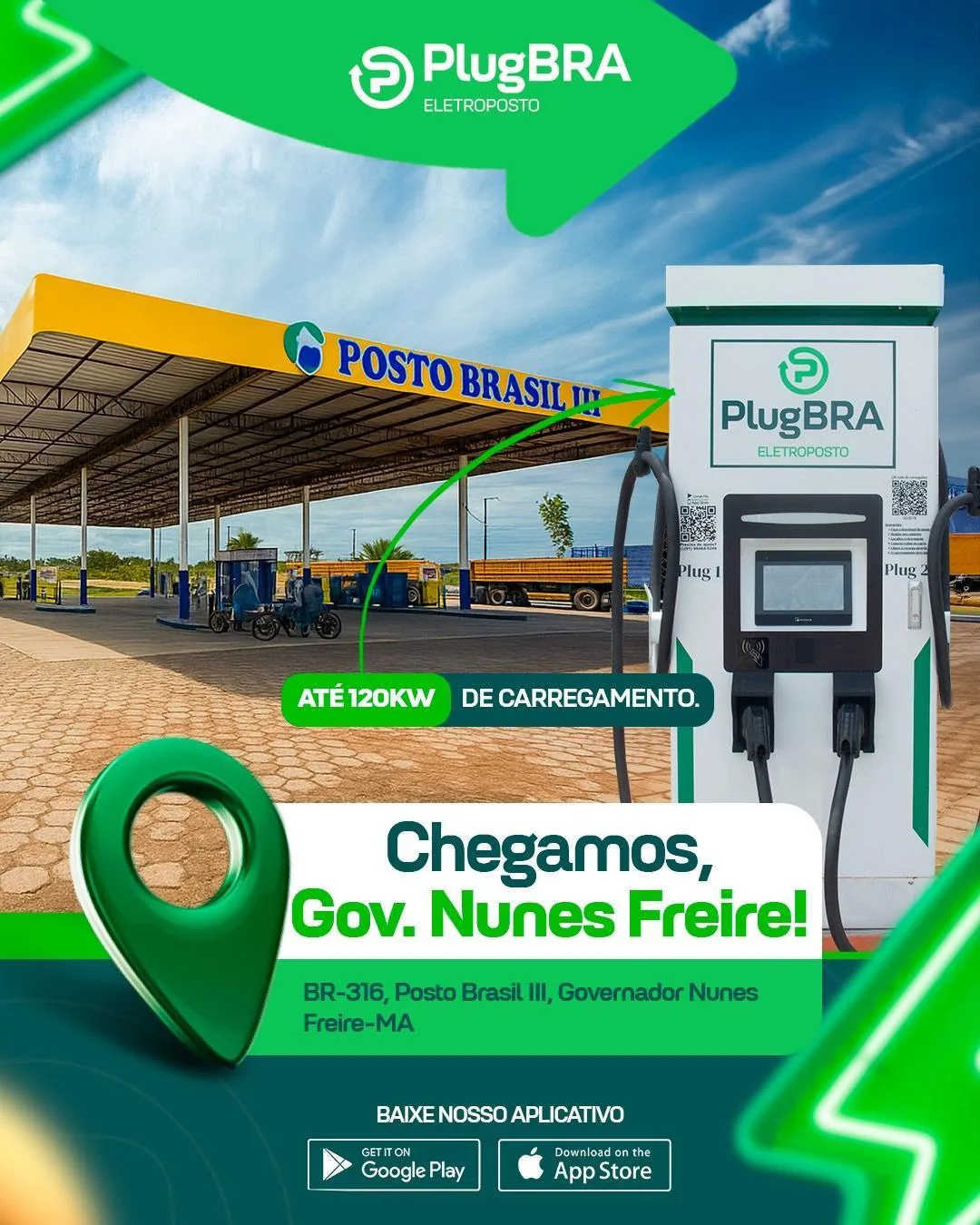 PLUGBRA POSTO BRASIL III 120KW