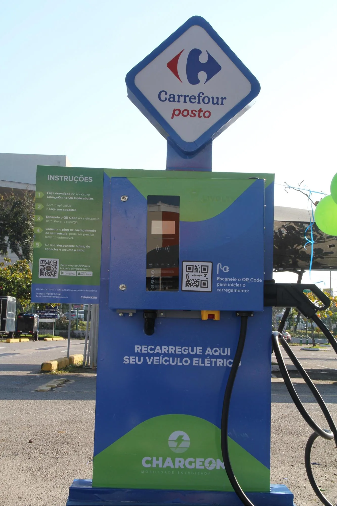 CHARGEON - POSTO CARREFOUR BARRA