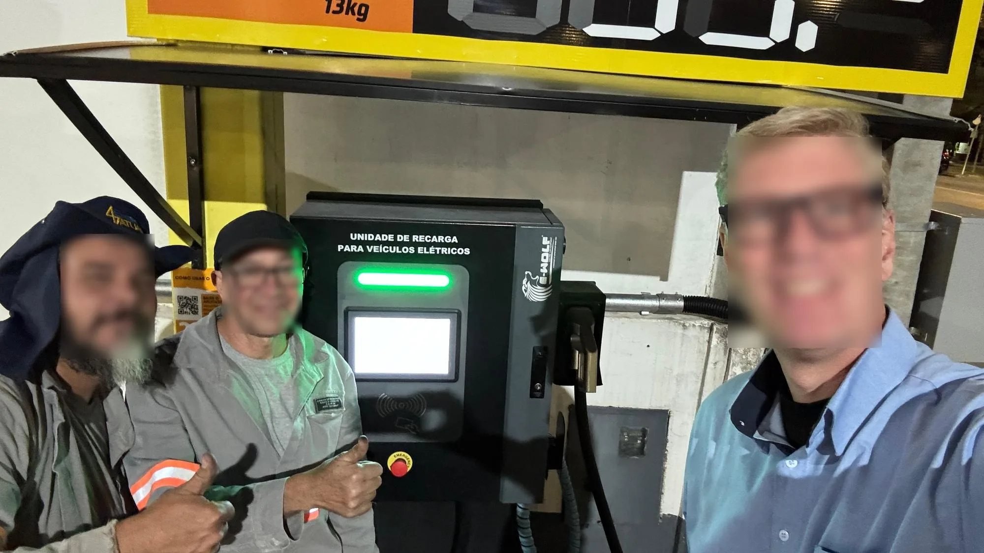 ELETROPOSTO SETE DE SETEMBRO ENERGIA ATUAL 40KW