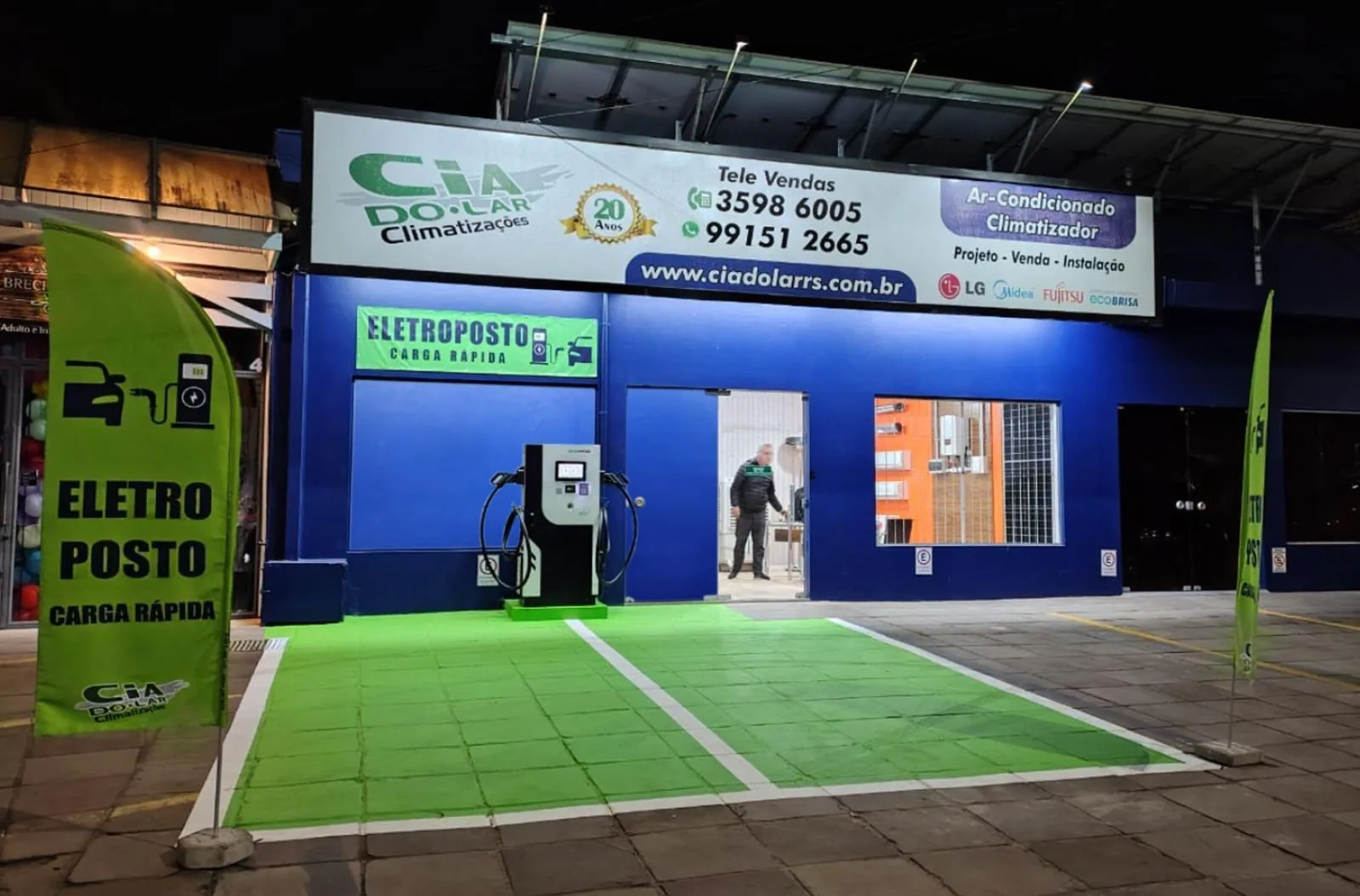 80-KW ELETROPOSTO CIA-R$ 1.80 KW