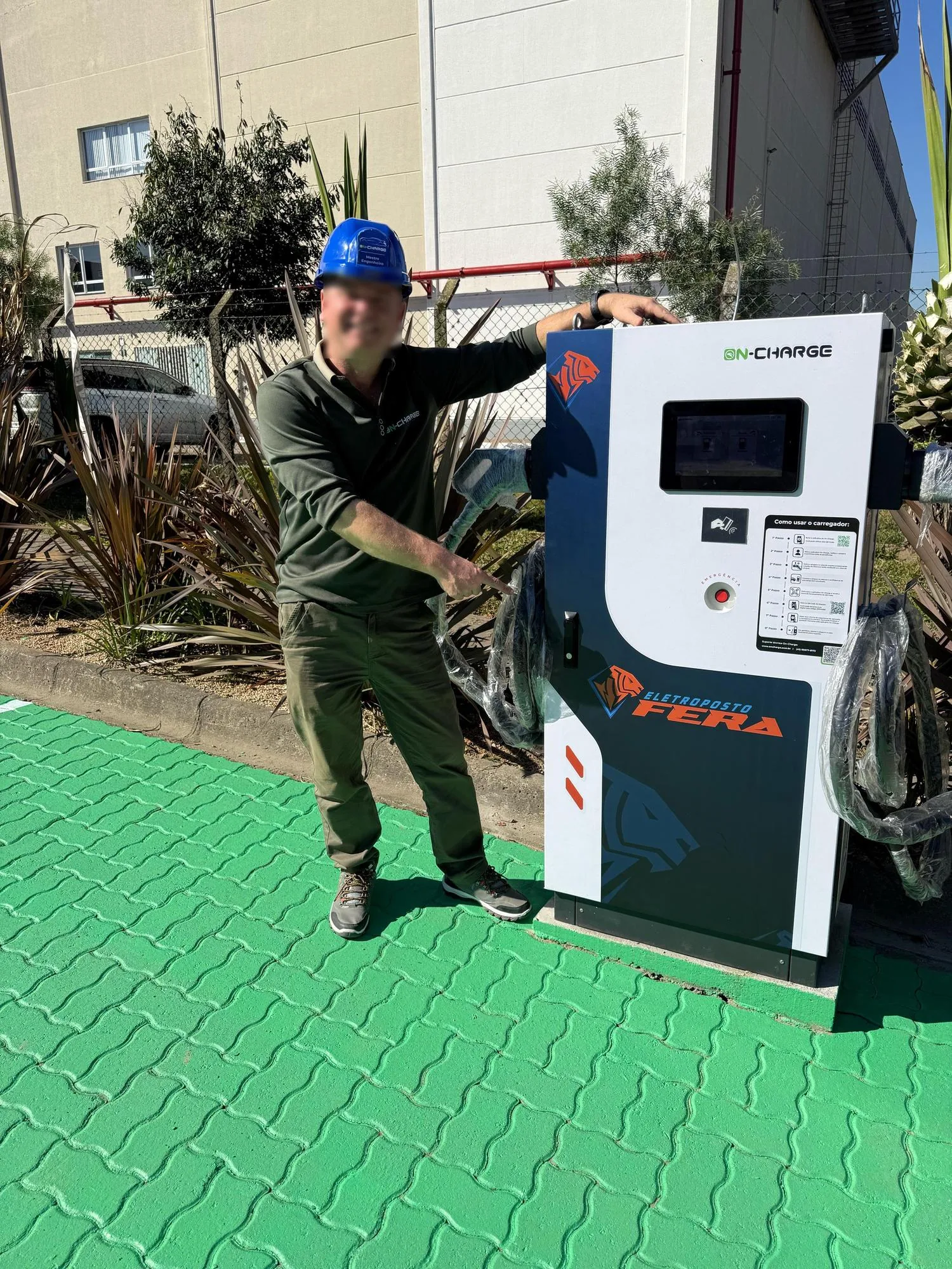 FERA ELETROPOSTO | 80KW - APP ON-CHARGE