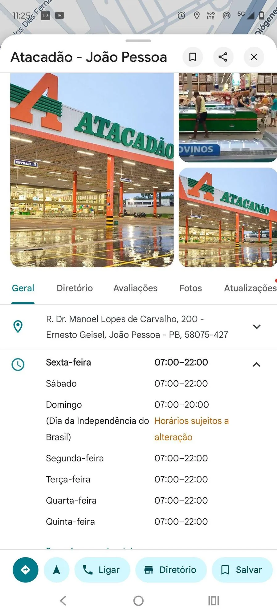 CHARGEON - ATACADÃO JOÃO PESSOA