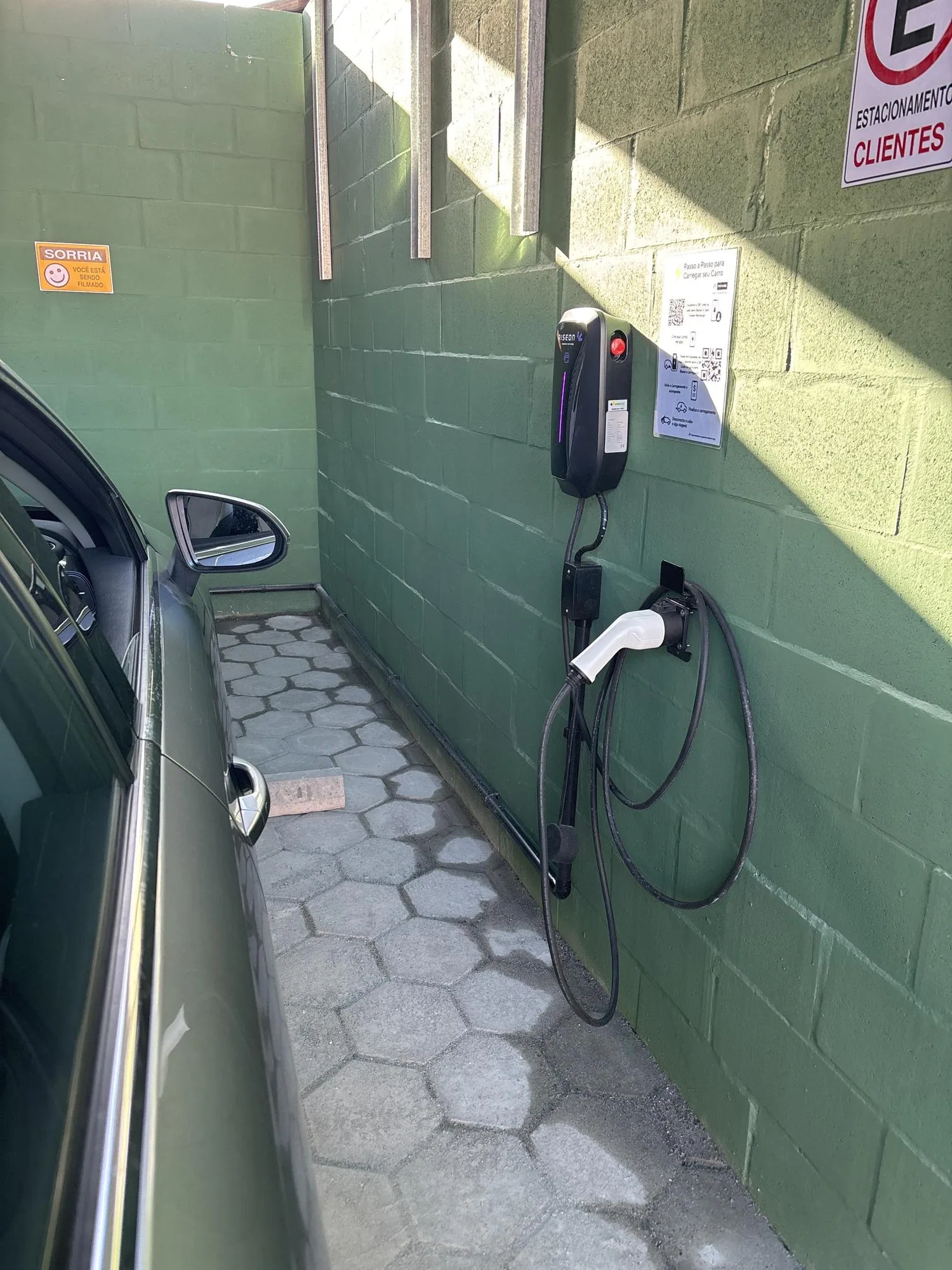 ESTAÇÃO RECARGA RÁPIDA AEROPORTO DC AC 60KW - 7KW