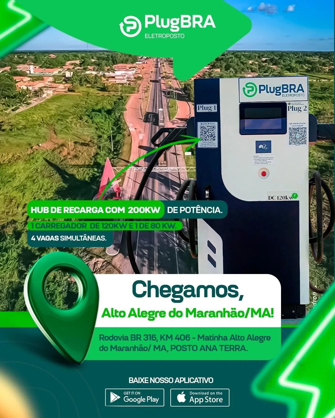 PLUGBRA POSTO ANA TERRA 200KW