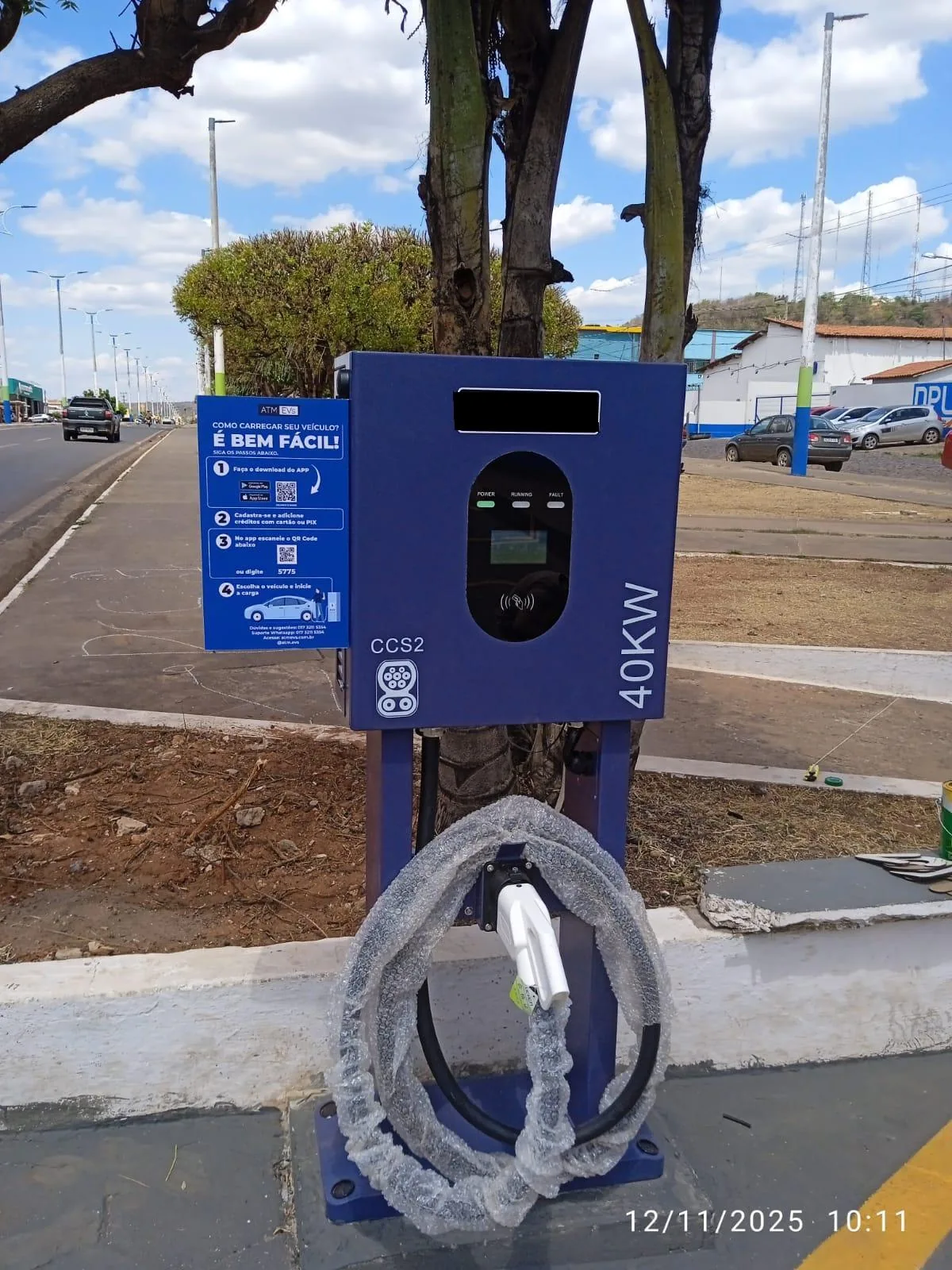 ELETROPOSTO CARGA RÁPIDA