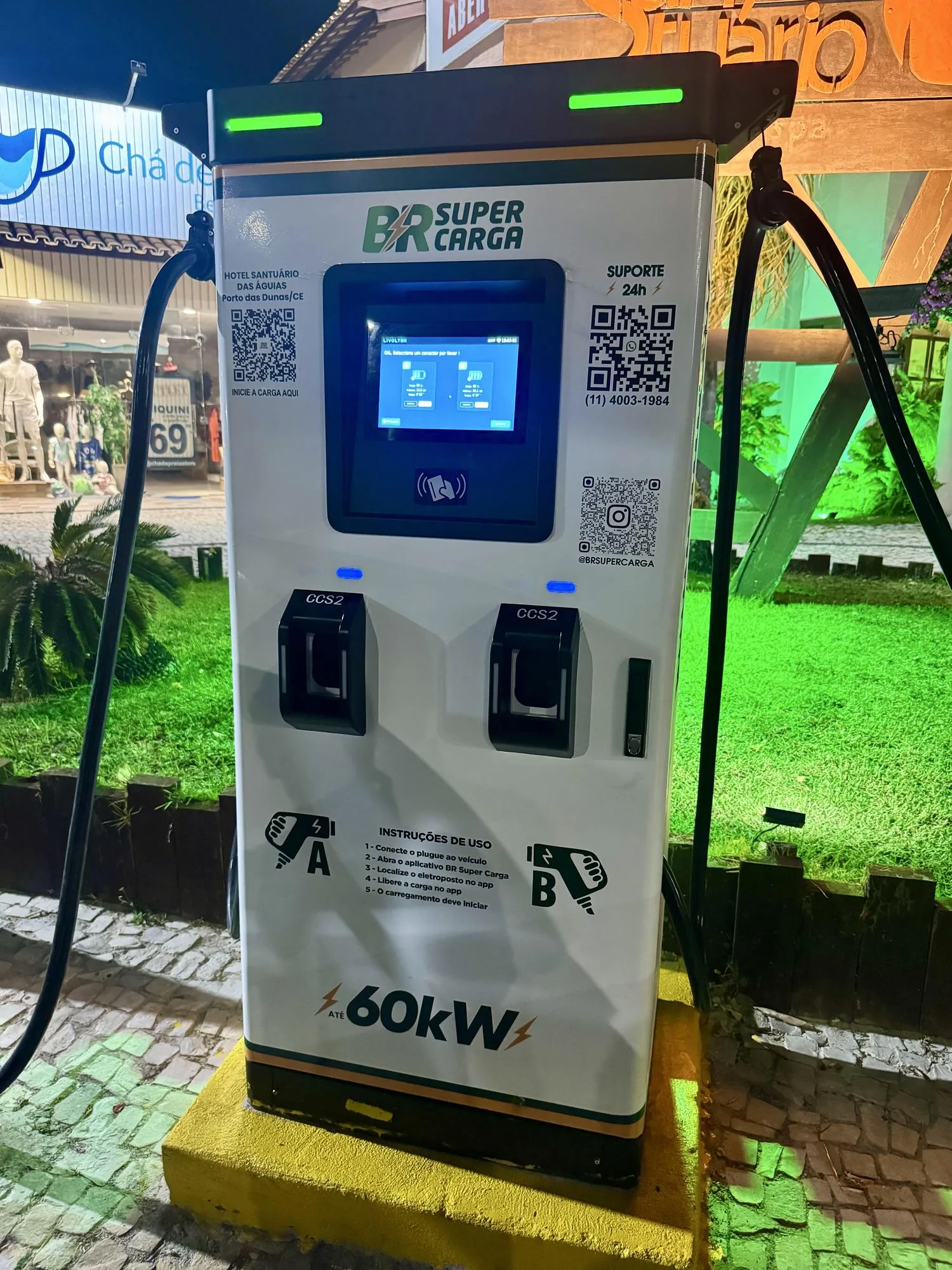 BR SUPER CARGA - HOTEL SANTUÁRIO DAS ÁGUIAS - 60KW - PORTO DAS DUNAS
