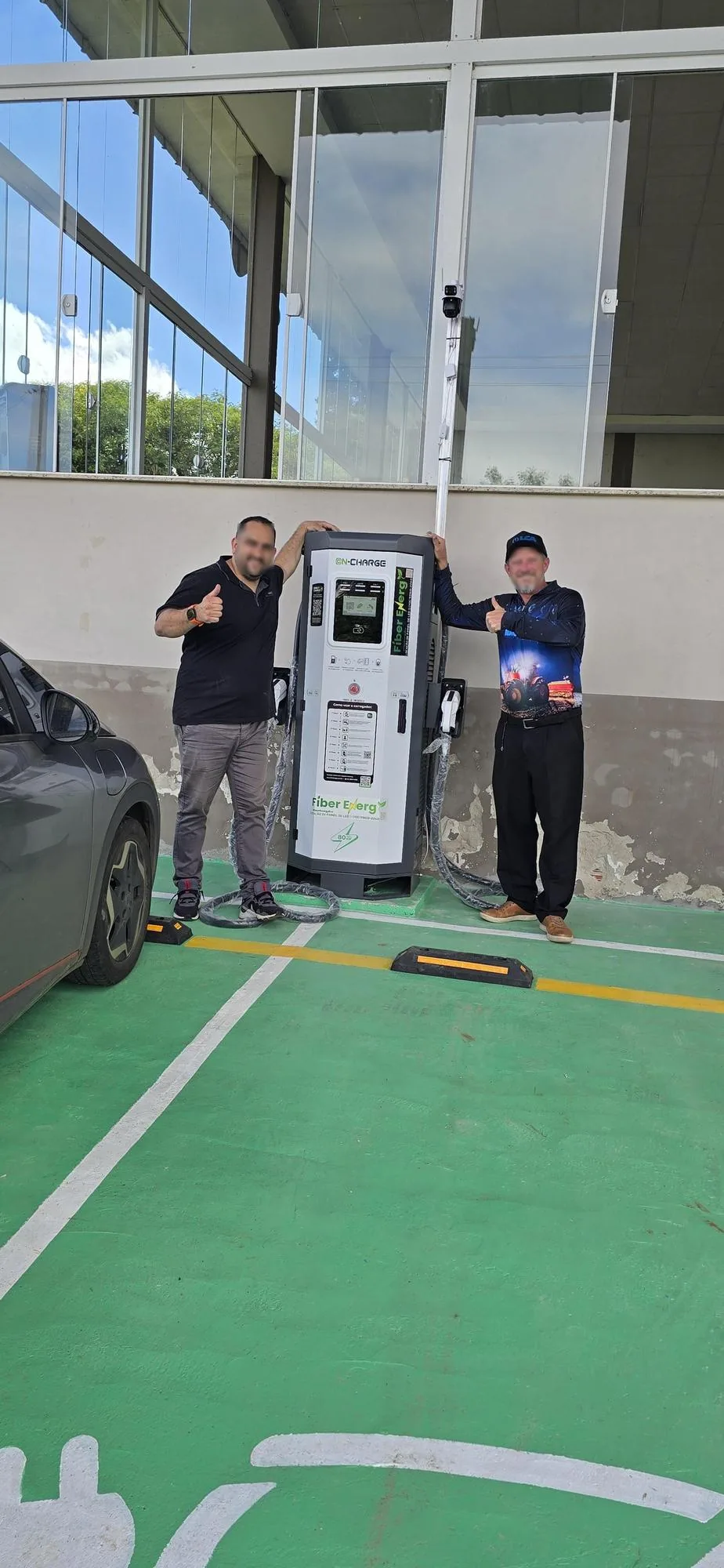 ELETROPOSTO CHALÉ COSTENARO PRUDENTÓPOLIS | 80KW - REDE FIBER ENERGY, APP ON CHARGE