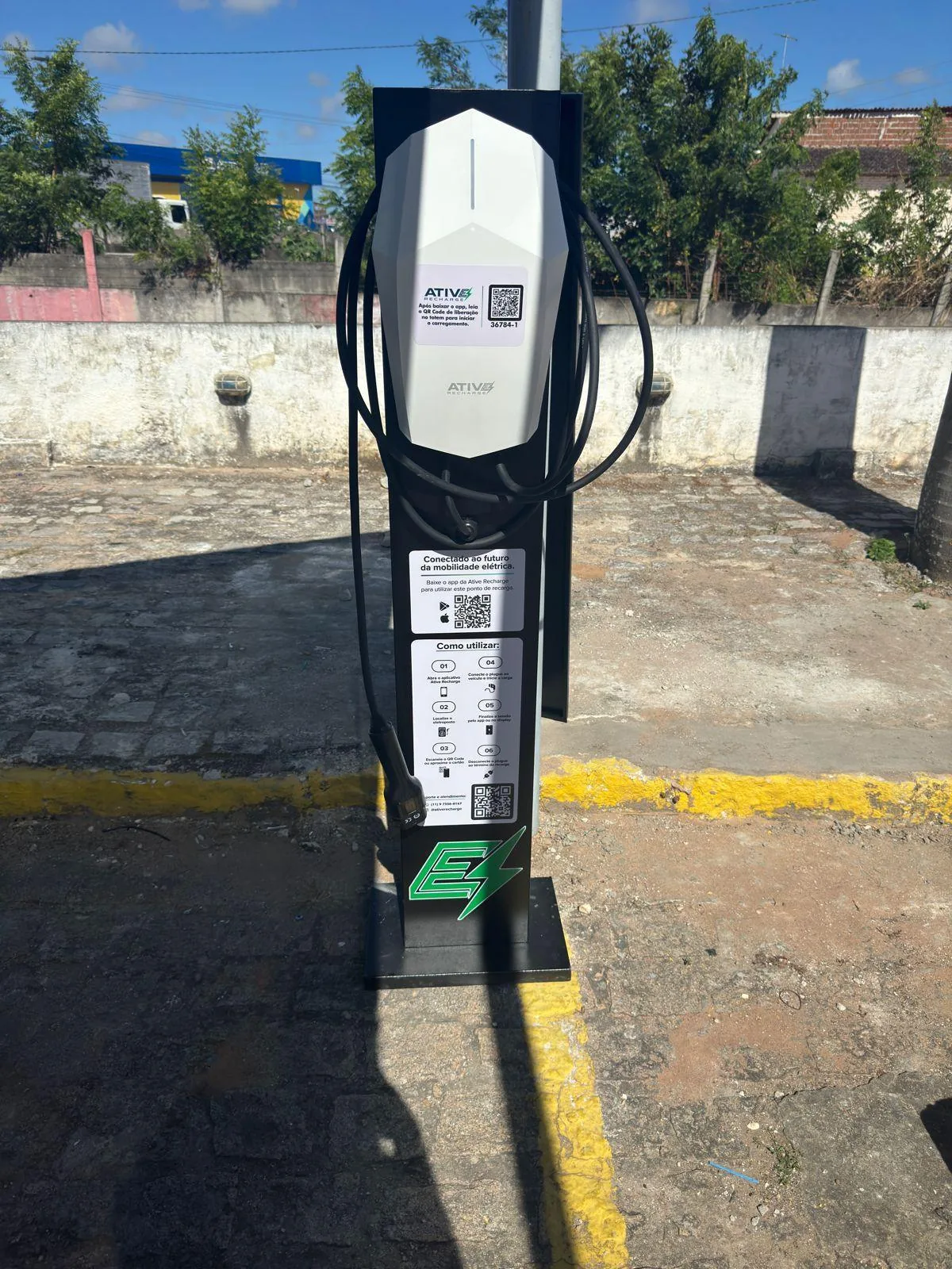 ATIVE RECHARGE - POSTO ESTRELA (GJ) - NATAL - 7 KW