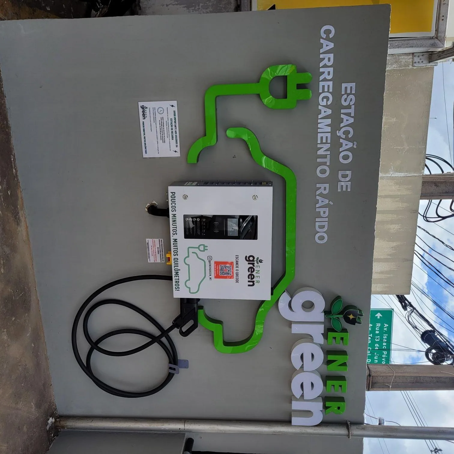 ESTAÇÃO 40KW RECARGA RÁPIDA POSTO PETROBRAS BR
