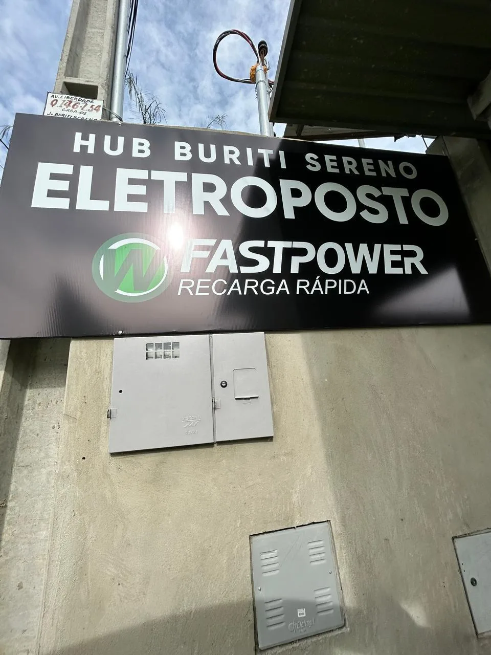 ELETROPOSTO FASTPOWER 70KW | HUB BURITI SERENO