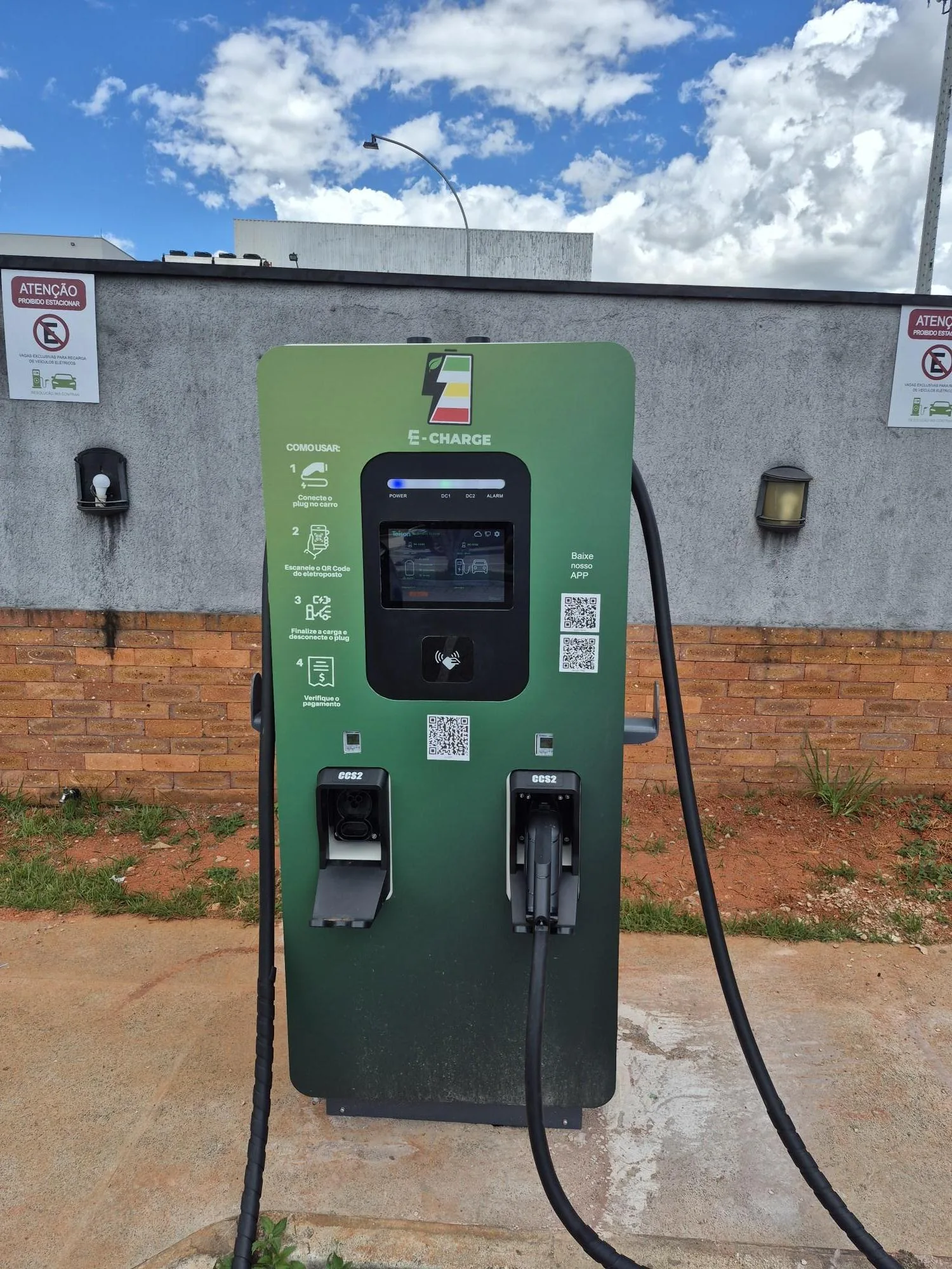 E-CHARGE ELETROPOSTO - JERÔNIMO / MADERO (TAQUARI) 60KW
