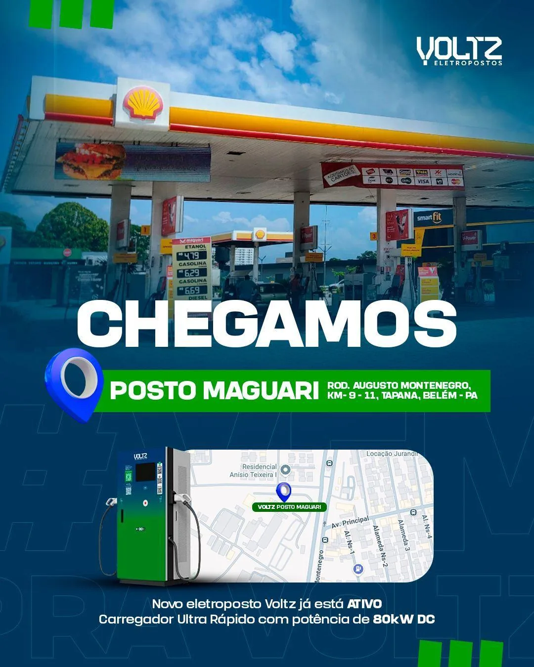 VOLTZ - POSTO MAGUARI AUGUSTO MONTENEGRO