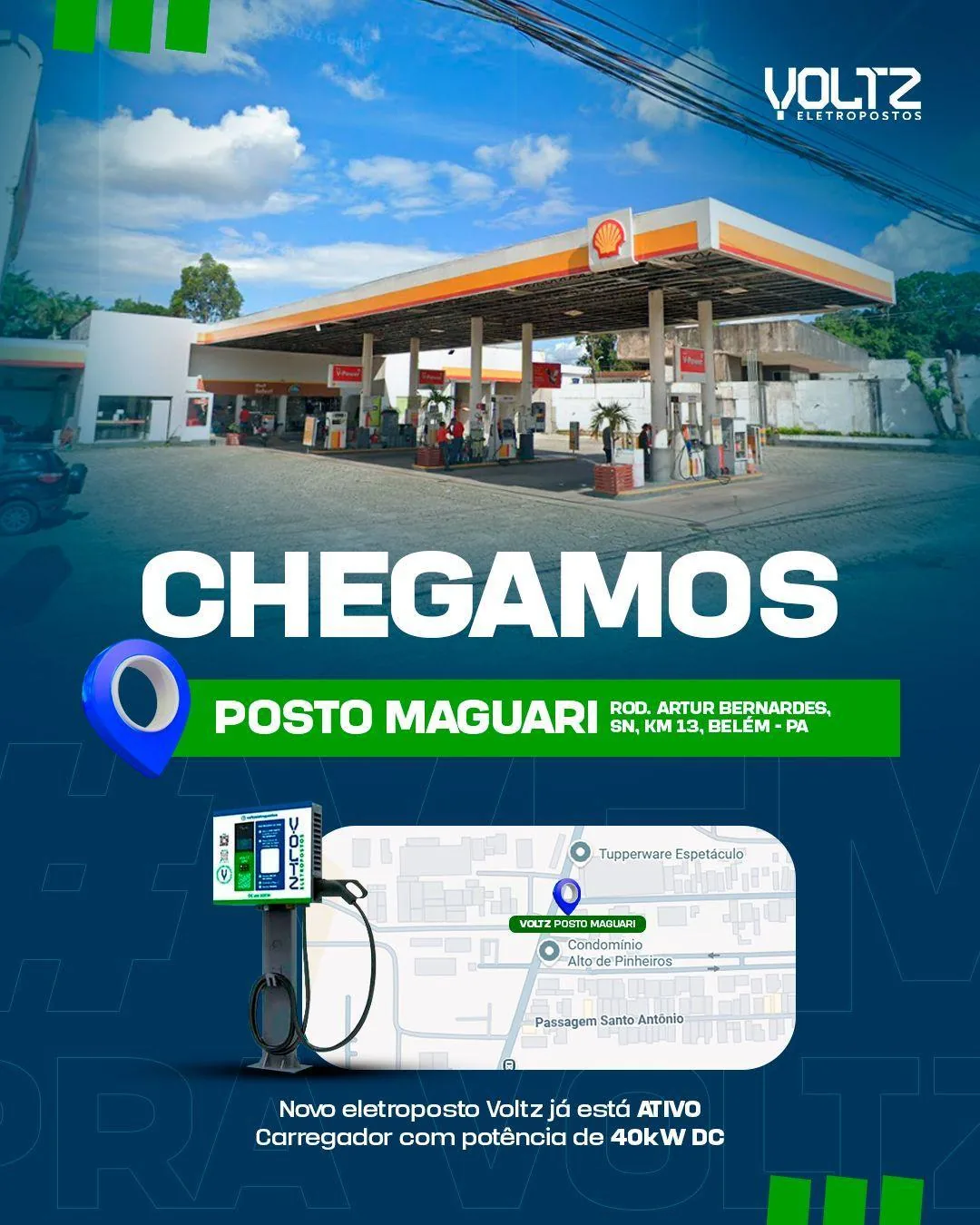 VOLTZ - POSTO MAGUARI ARTUR BERNARDES