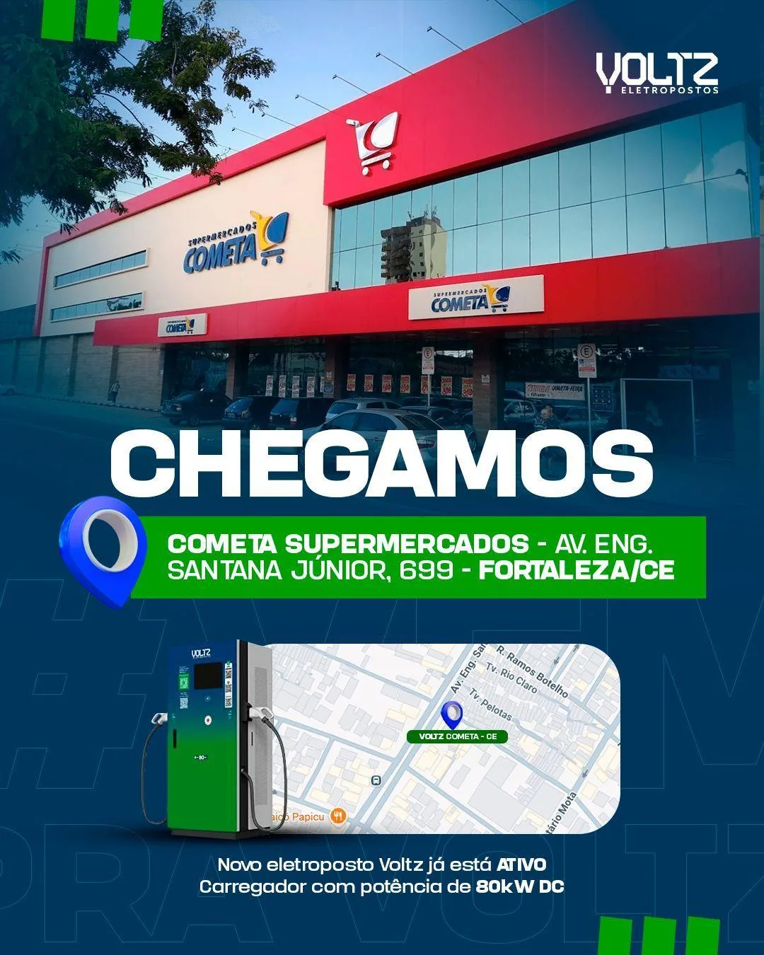 VOLTZ - COMETA SUPERMERCADO ENGENHEIRO SANTANA