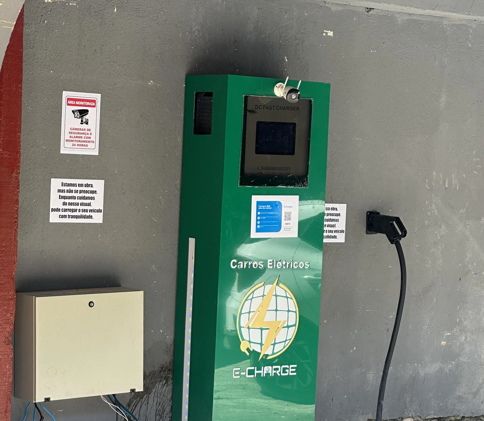 E CHARGE RECARGA RÁPIDA 40KW
