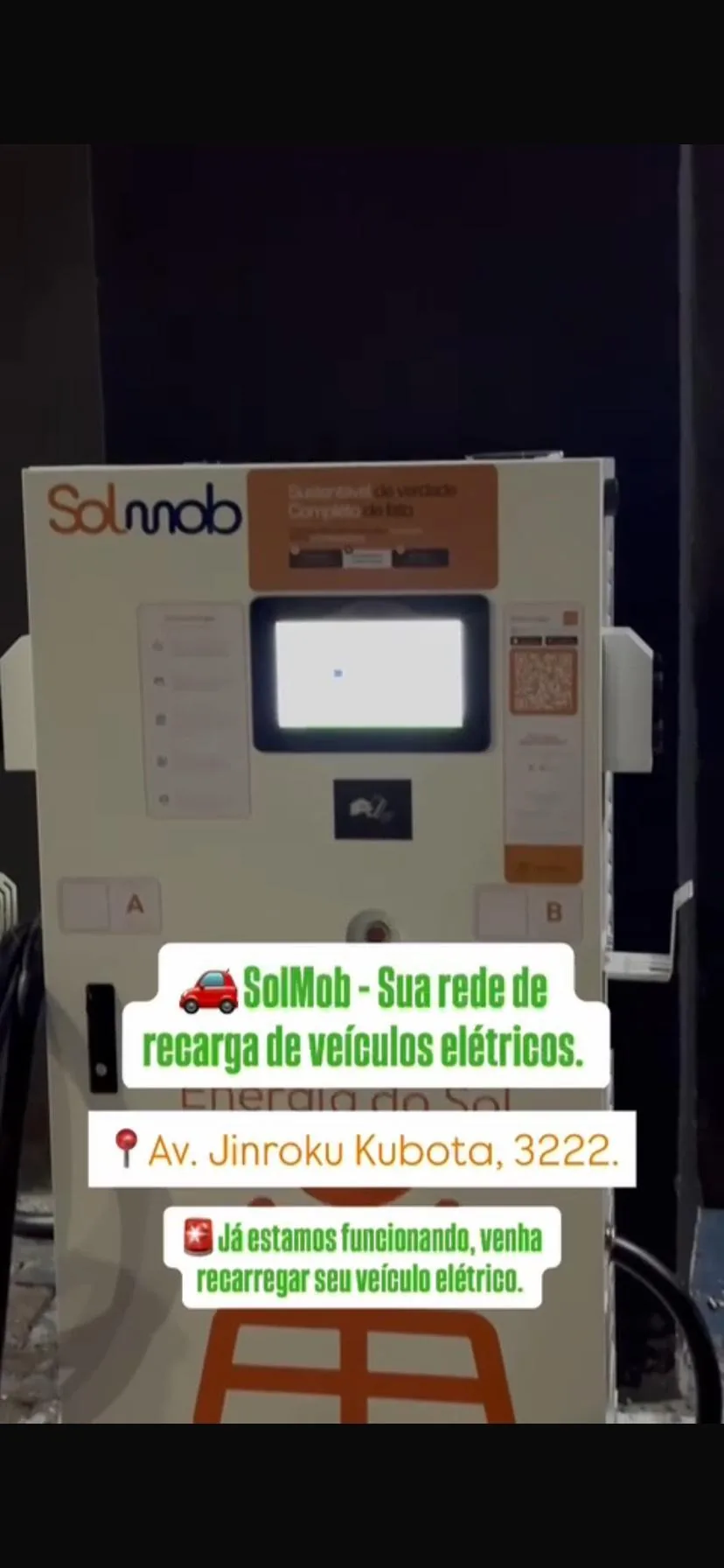 REDE SOLMOB - 80 KW DC SOLMOB MARINGÁ