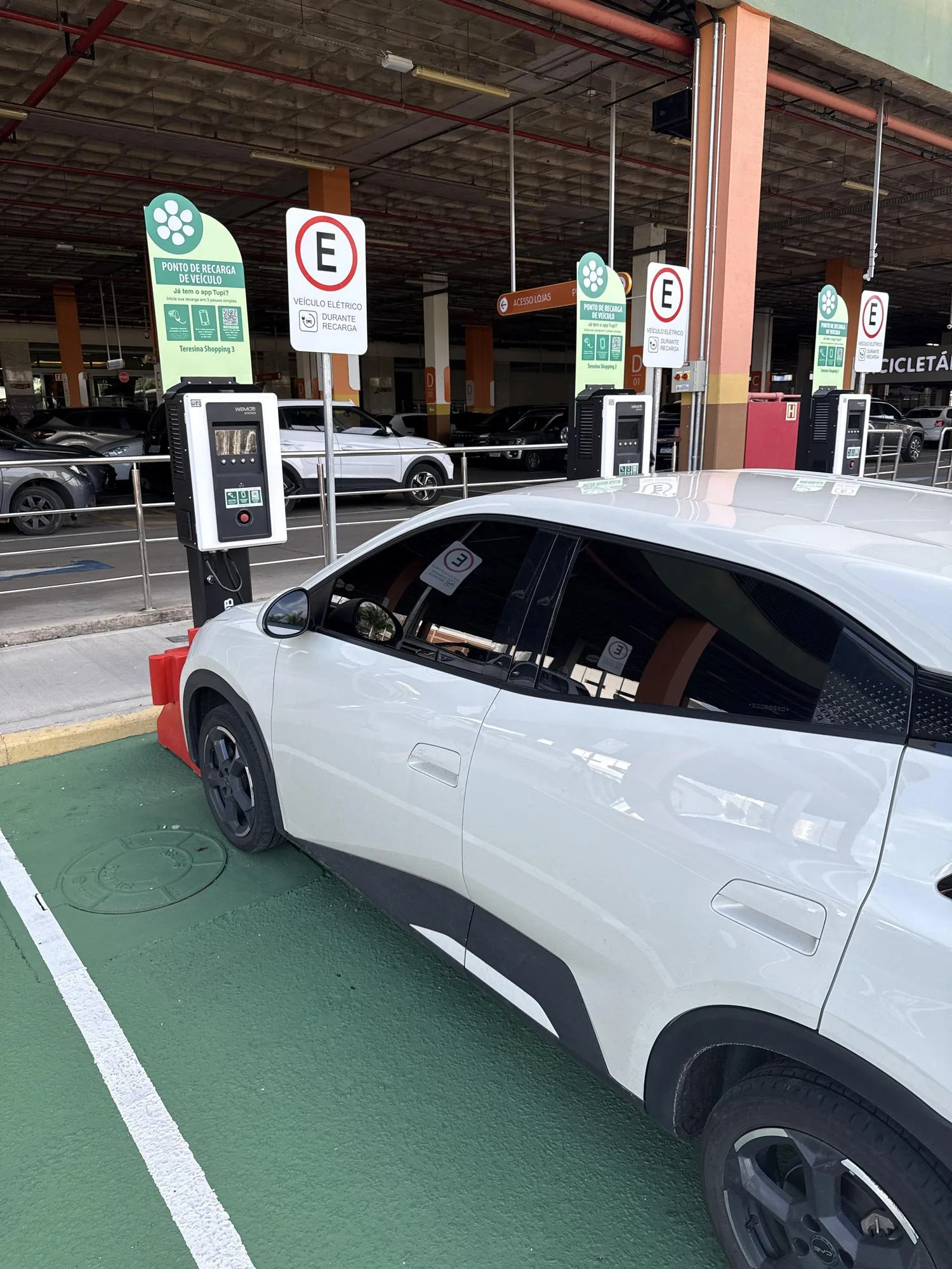 PONTO DE RECARGA DE VEÍCULO WEG