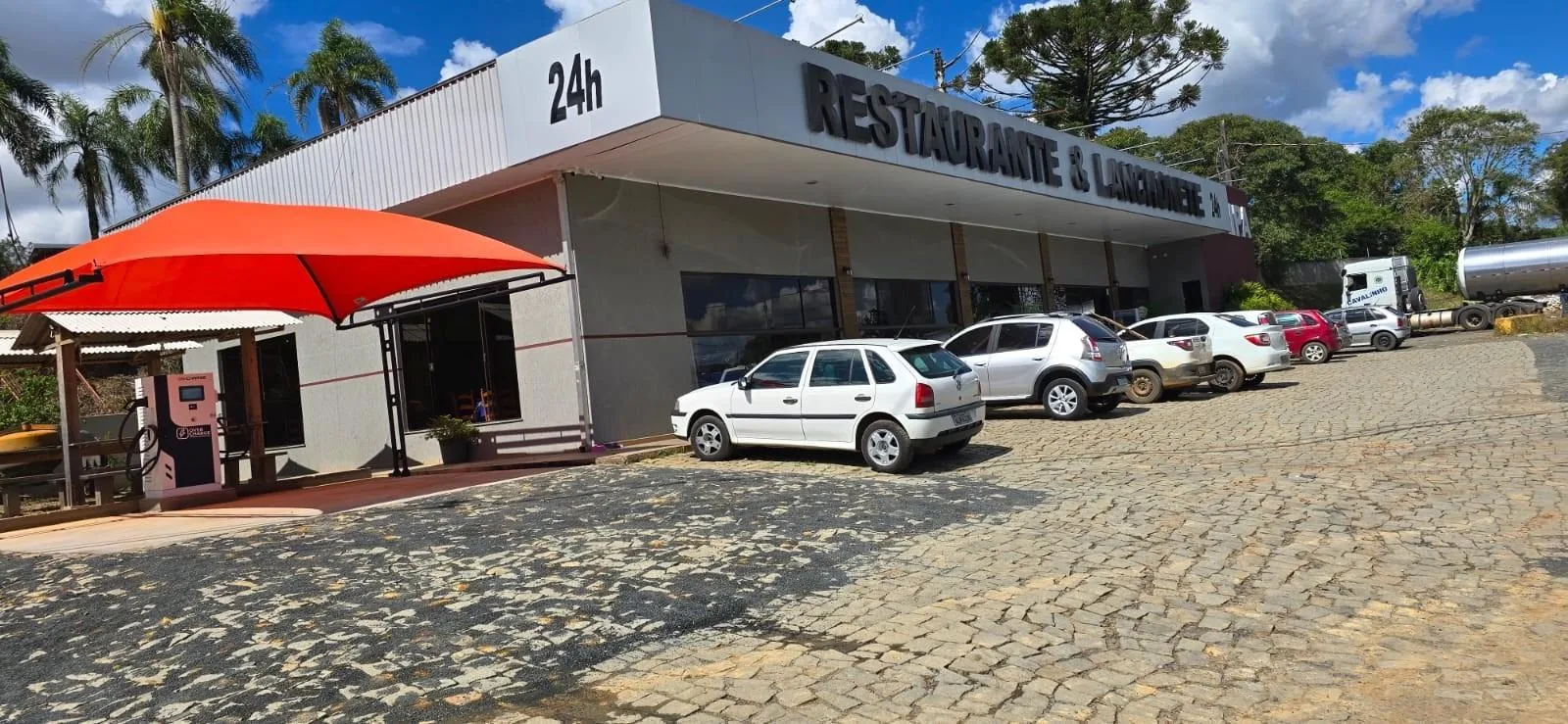 RESTAURANTE PARIPA | OVER CHARGE | TIBAGI | 80 KW | APP ON-CHARGE
