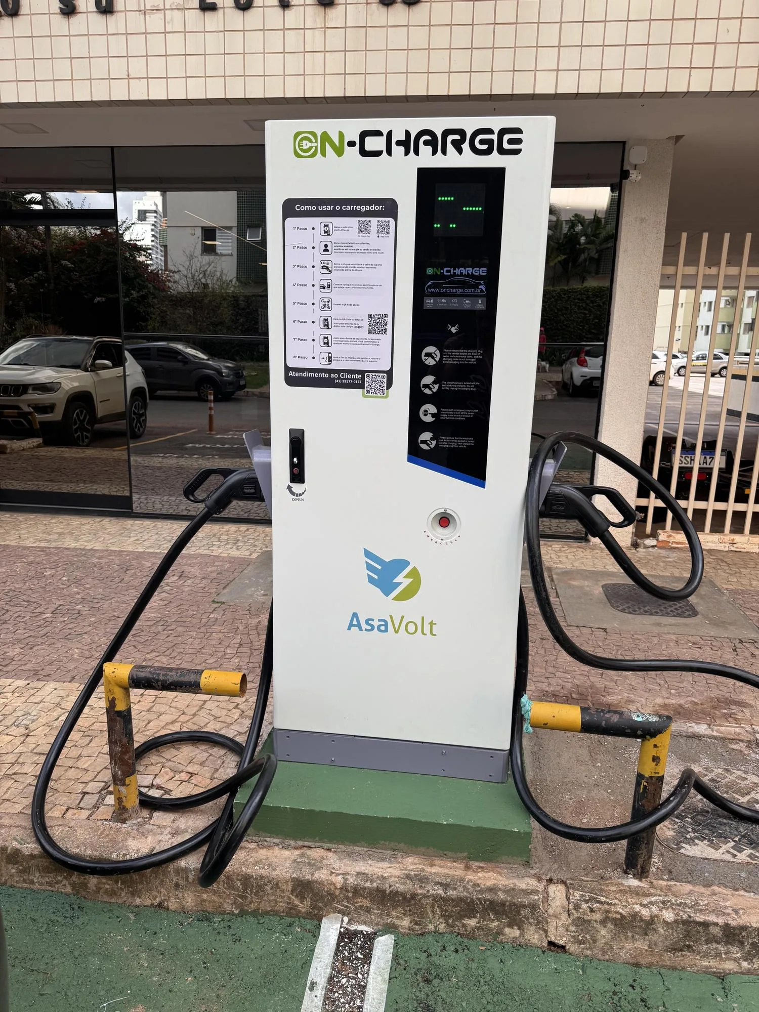 ELETROPOSTO ASAVOLT - ÁGUAS CLARAS - REDE/APP: ONCHARGE