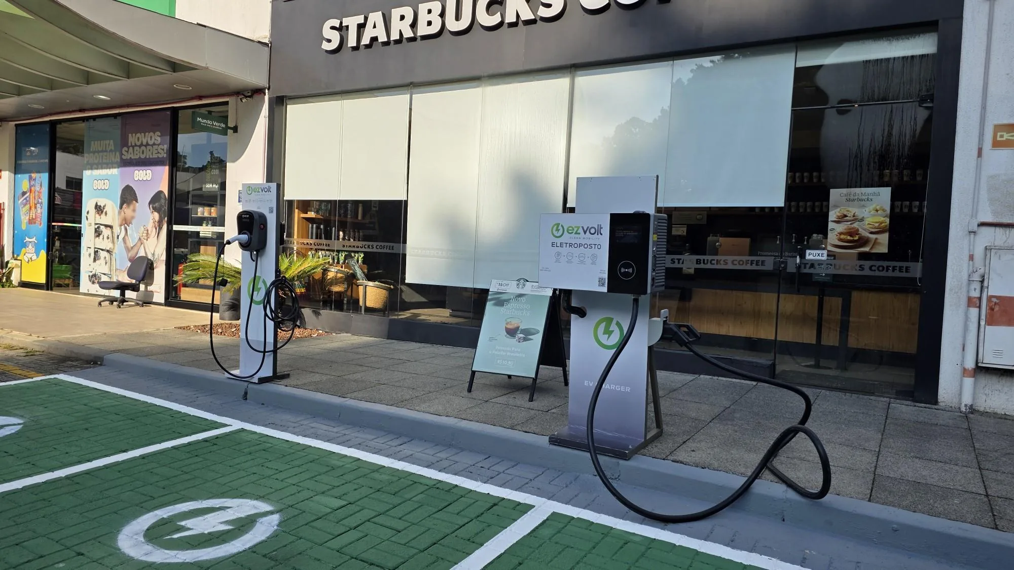 ELETROPOSTO EZ VOLT - POSTO ESPANHA MORUMBI
