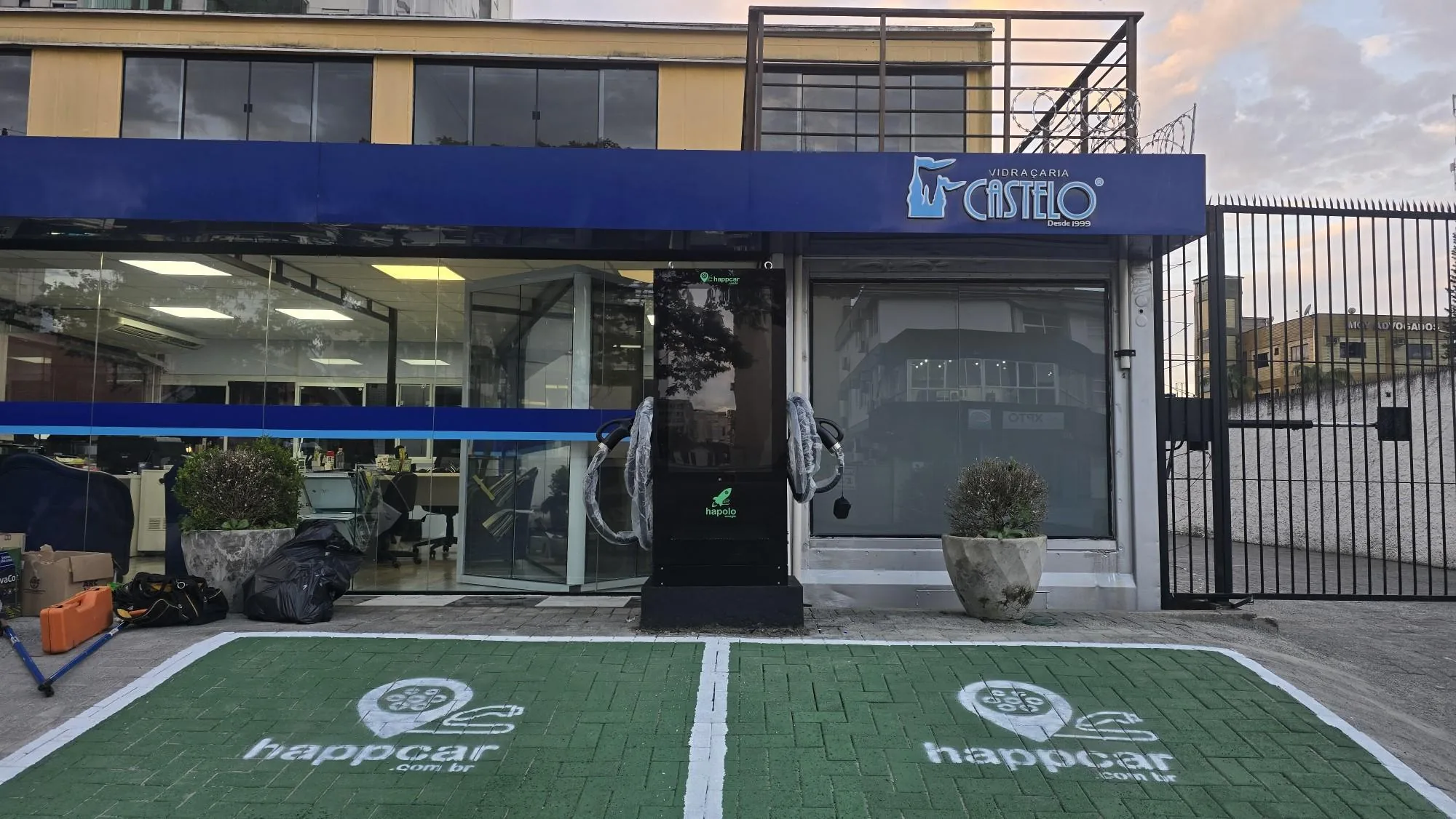 VIDRAÇARIA CASTELO - 60KW - HAPOLO ENERGIA