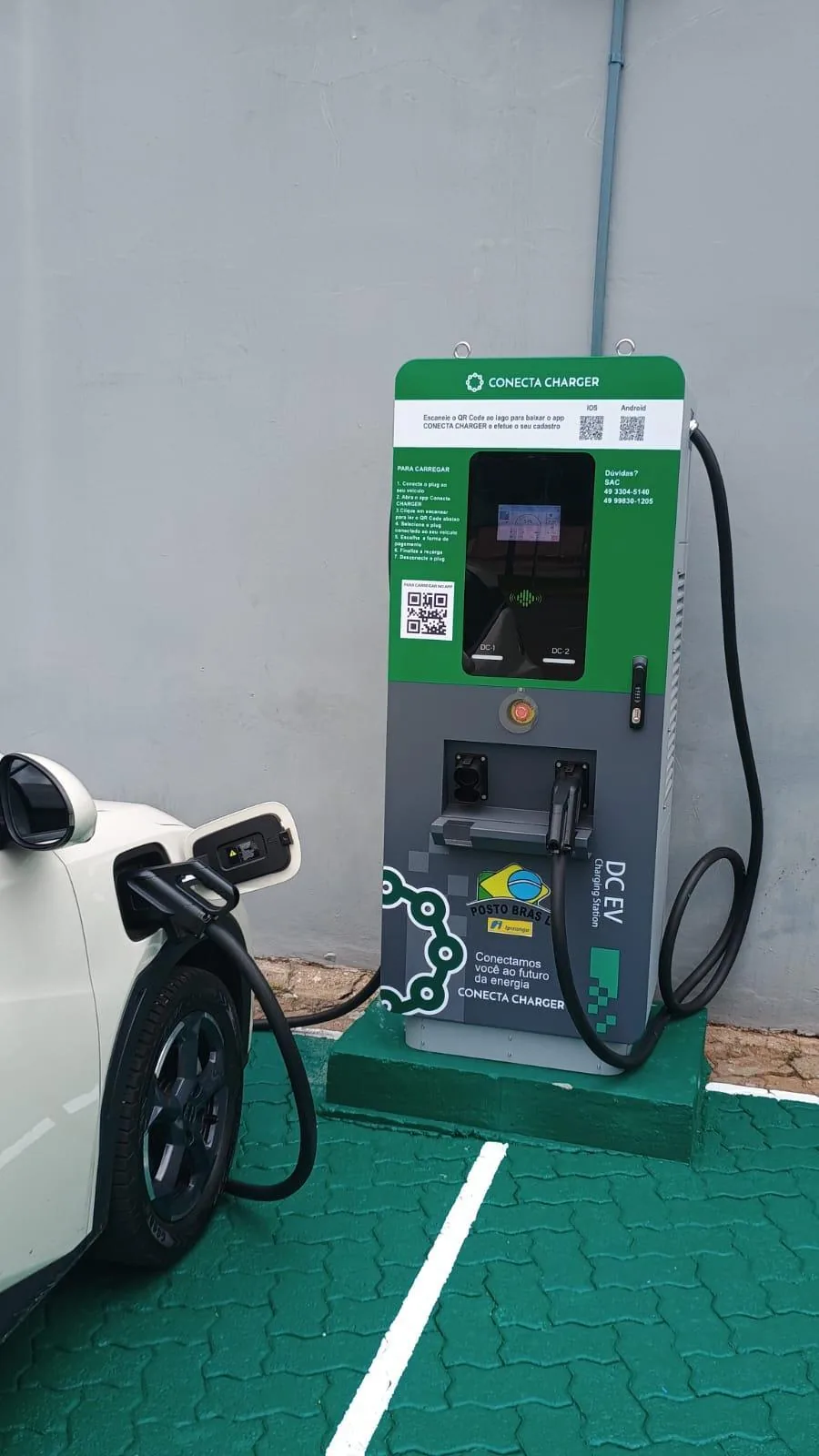 ELETROPOSTO CONECTA 80 KW - POSTO BRASIL