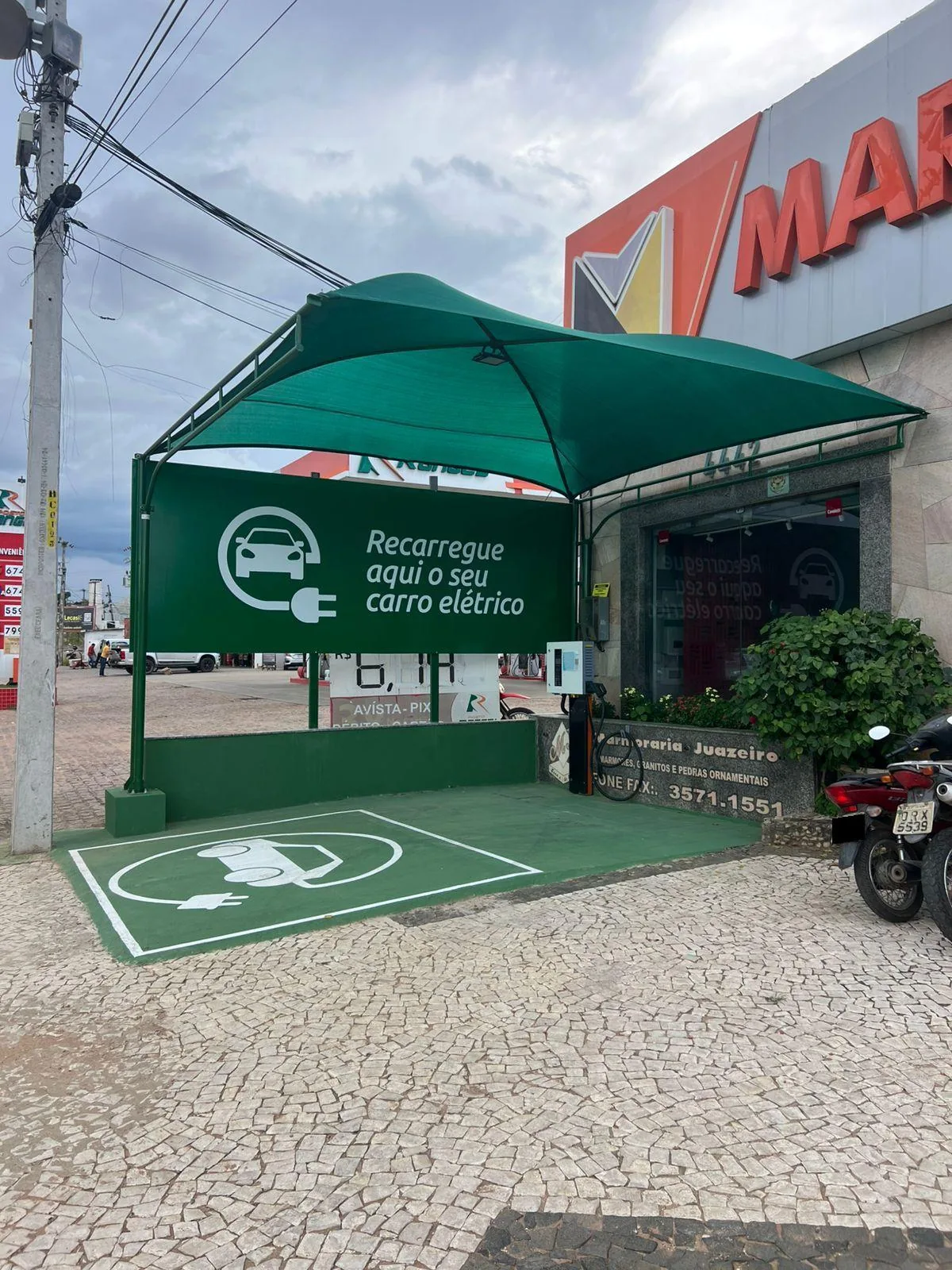 ELETROPOSTO MOVE | MARMORARIA JUAZEIRO