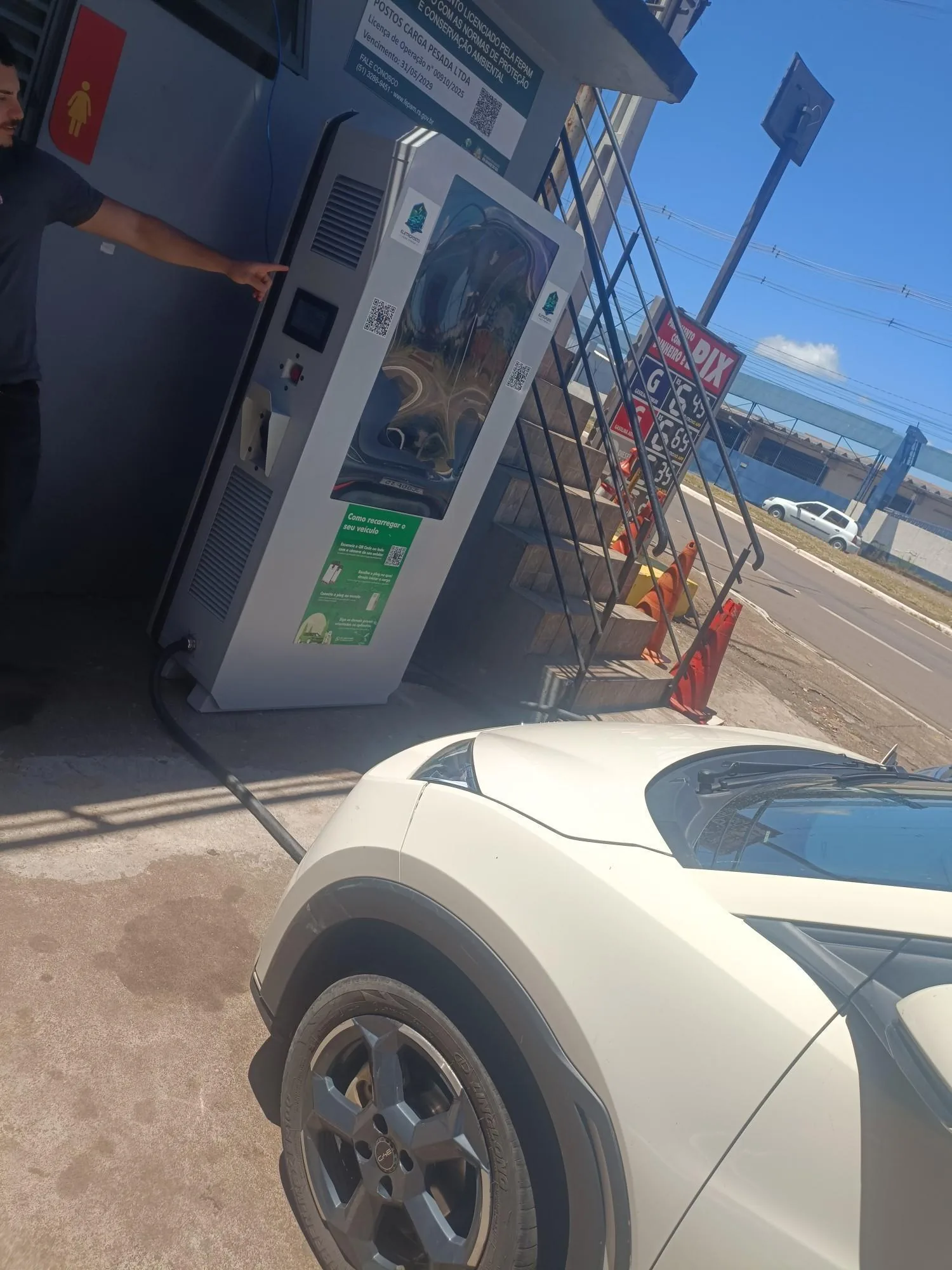FRARON ELETROPOSTOS | POSTO BOA VISTA | 80KW - FUNCIONANDO