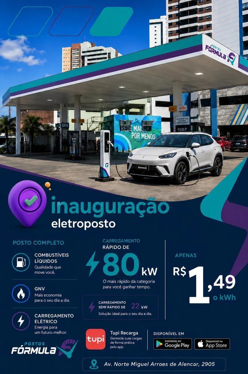 POSTO FORMULA ROSARINHO - 80KW