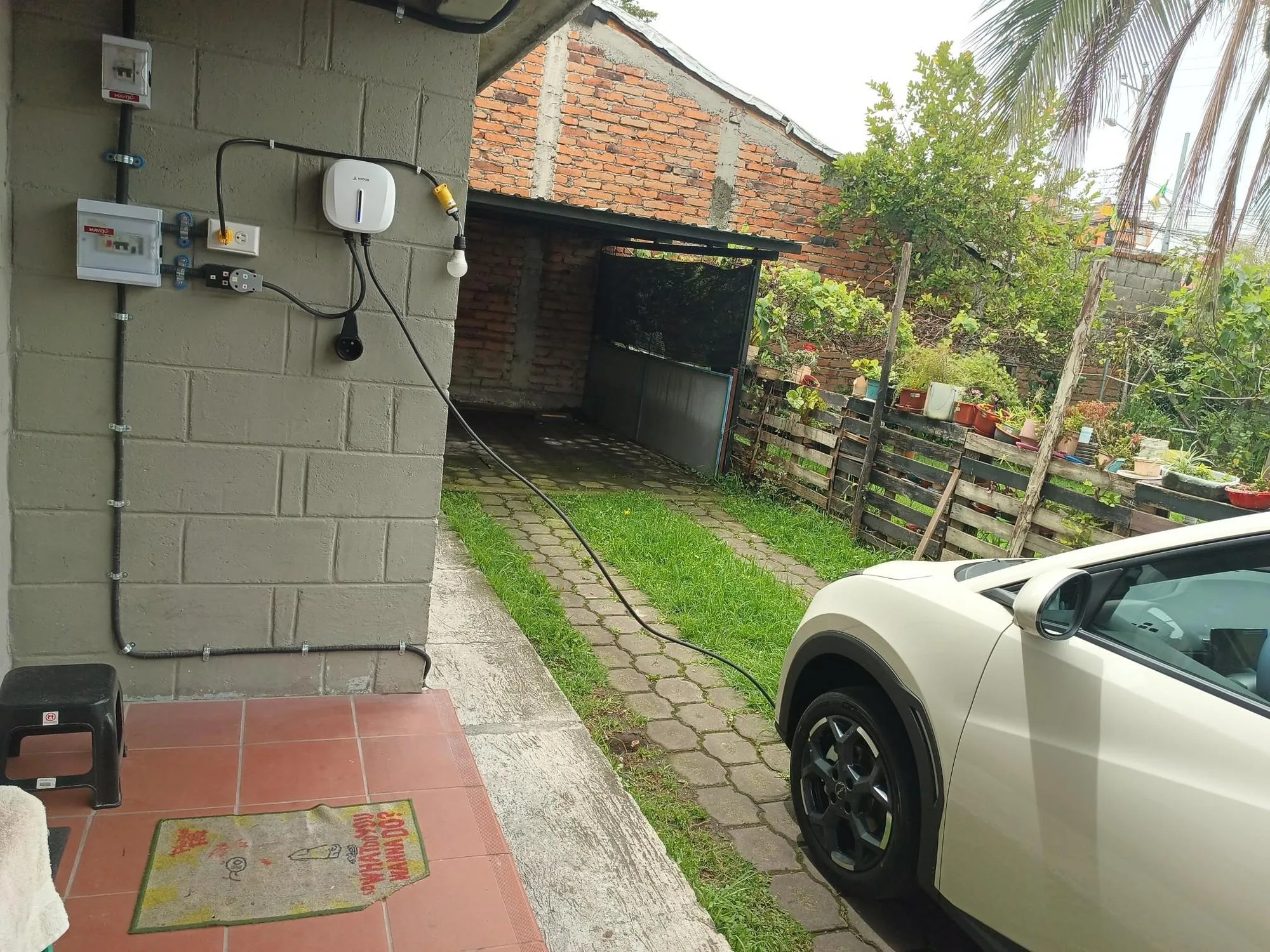 Punto de carga en Sangolqui