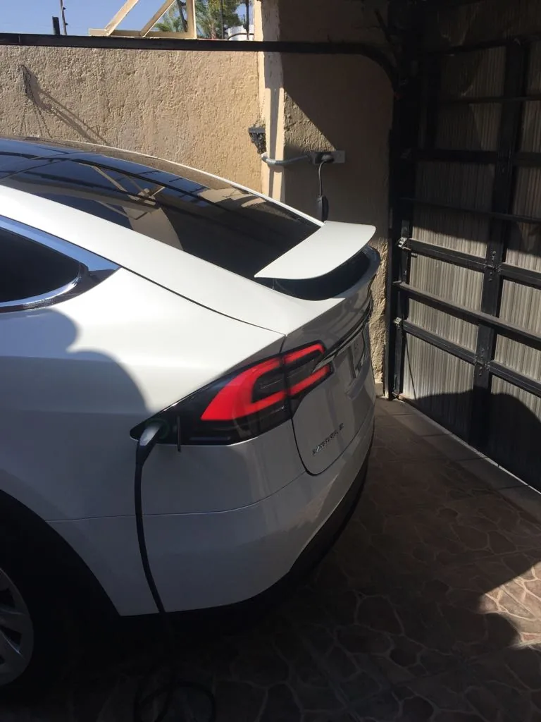 Punto de carga en Santiago de Querétaro