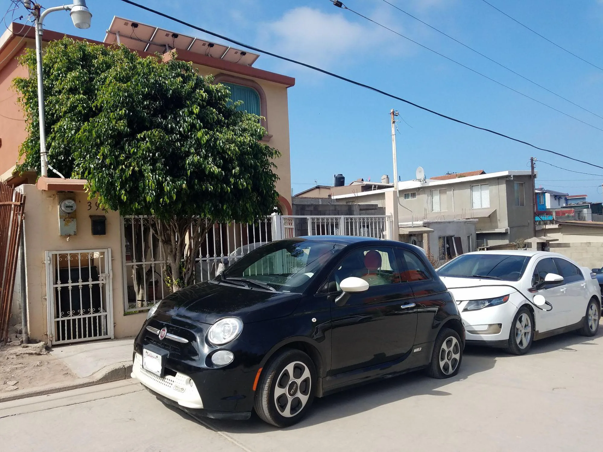 Punto de carga en Ensenada