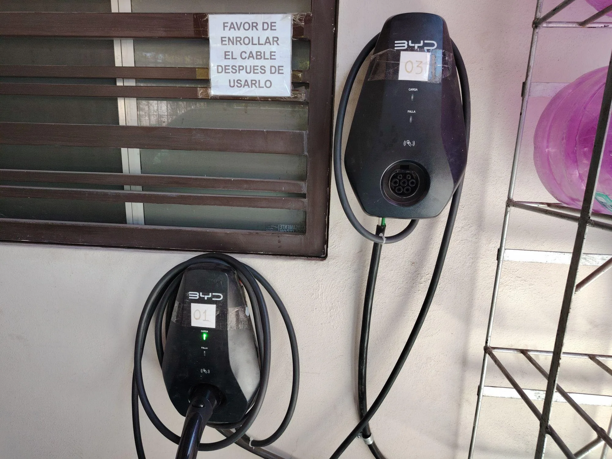 Punto de carga en Cdad. Obregón
