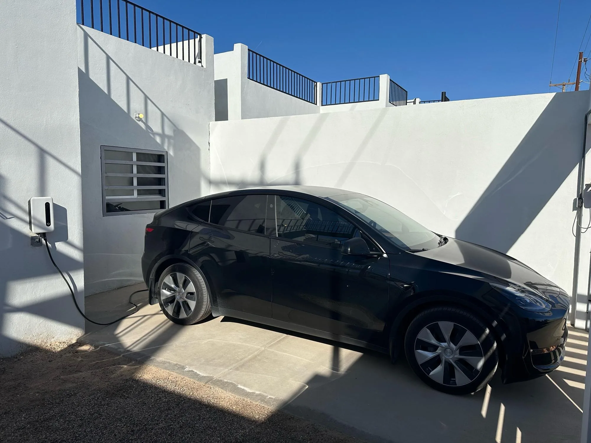 Punto de carga en Puerto Peñasco