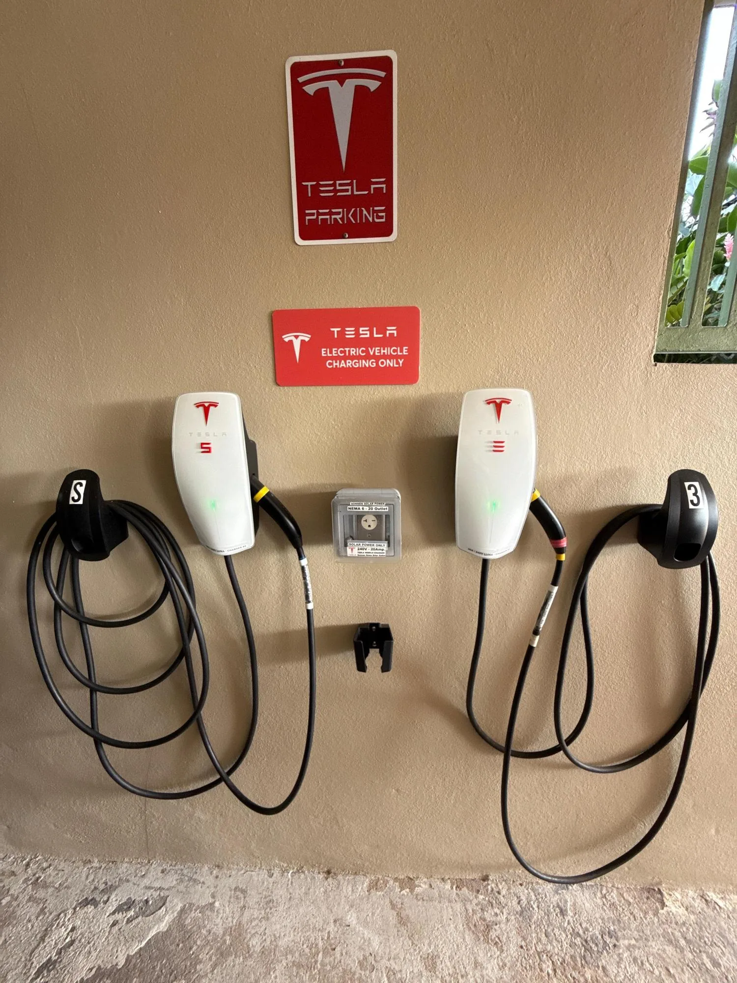 Punto de carga en San Juan